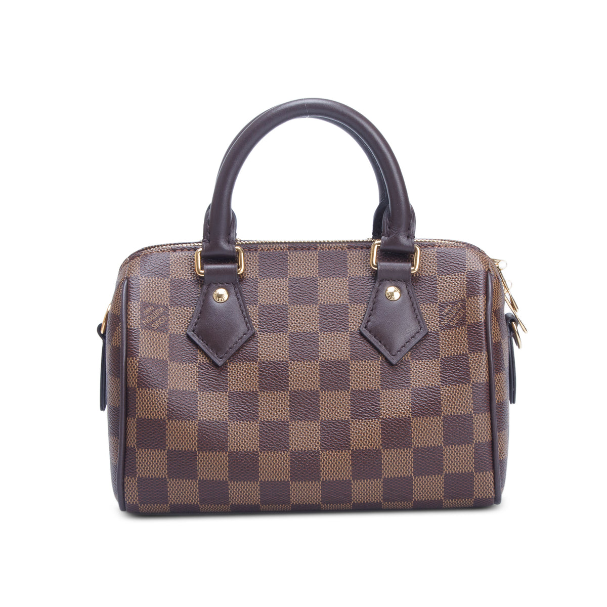 Louis Vuitton Damier Ebene Speedy Bandouliere 20 w/ Strap & Box