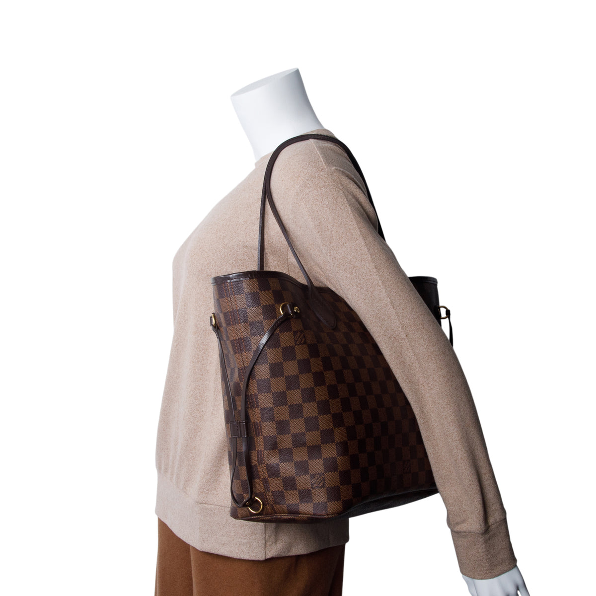 Louis Vuitton Damier Ebene Neverfull MM w/ Receipt