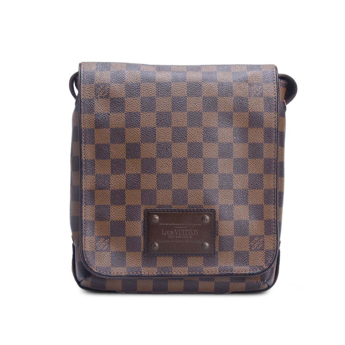 Louis Vuitton Damier Ebene Brooklyn PM Crossbody Bag