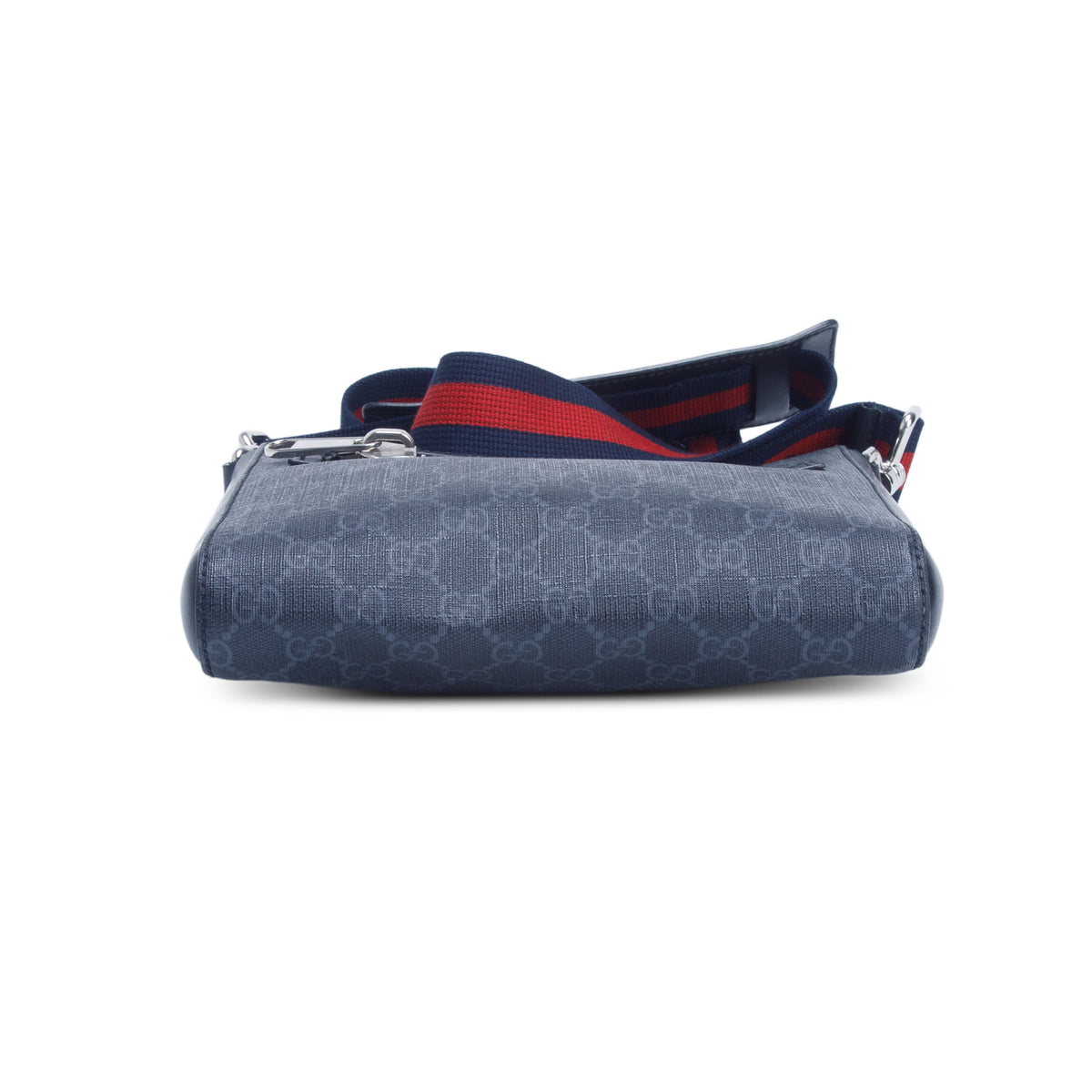 Gucci Black GG Supreme Small Messenger Bag