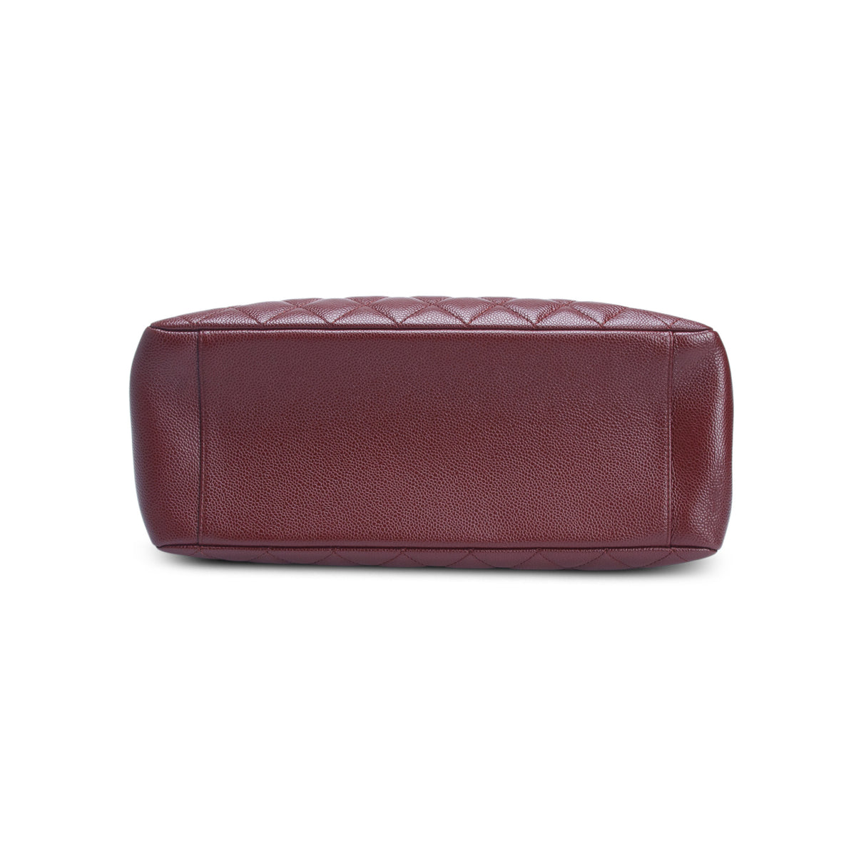 Chanel Burgundy Caviar Leather Grand Shopping Tote (GST)