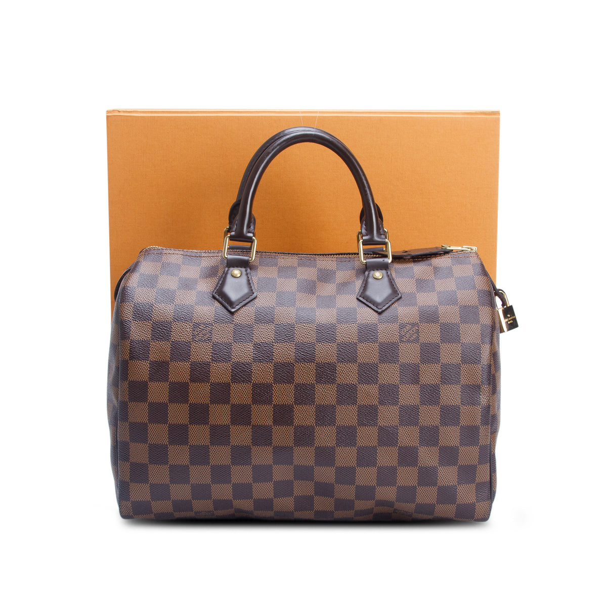 Louis Vuitton  Damier Ebene Speedy 30 w/ Box & Receipt
