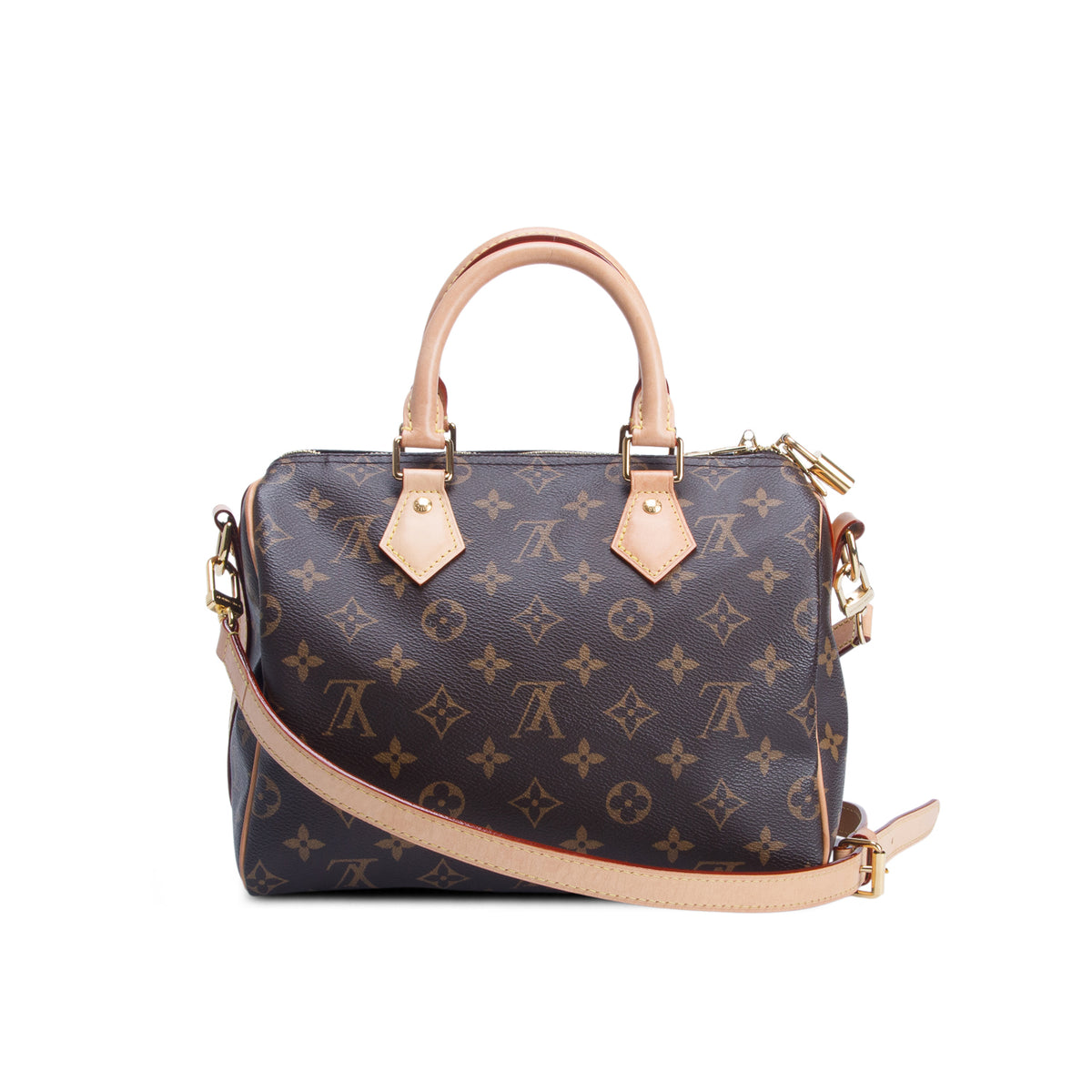 Louis Vuitton Monogram Speedy Bandouliere 25 w/ Box & Strap