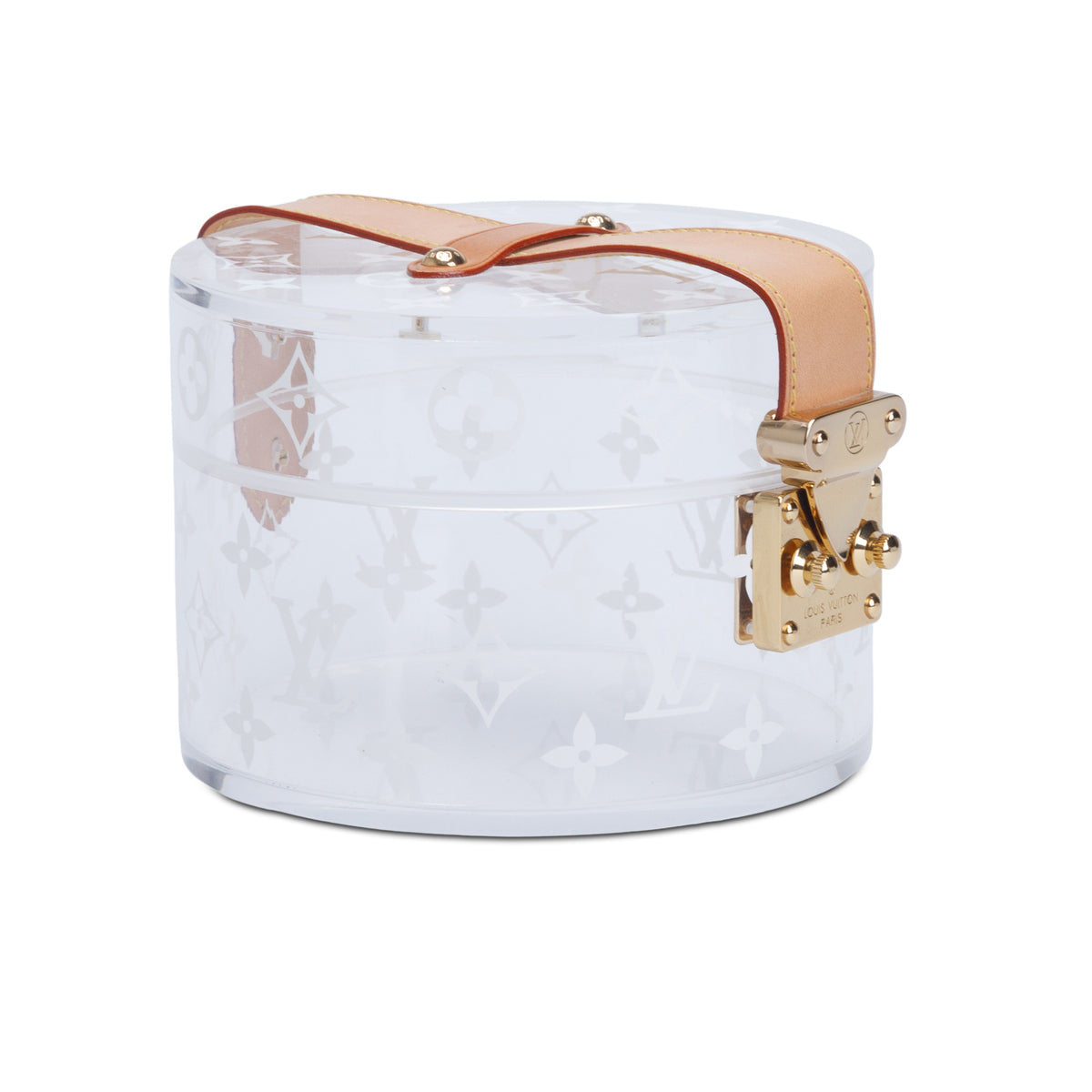 Louis Vuitton White Plexiglass Scott Box