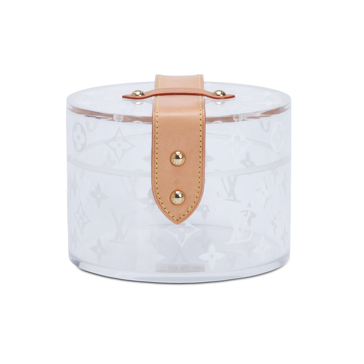 Louis Vuitton White Plexiglass Scott Box