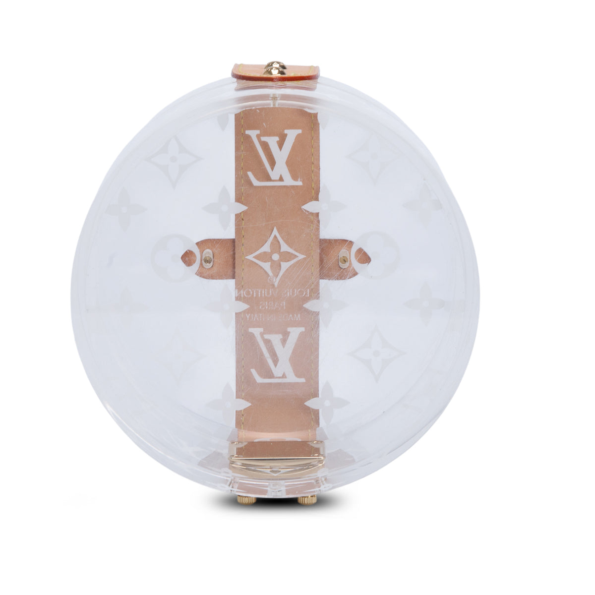 Louis Vuitton White Plexiglass Scott Box