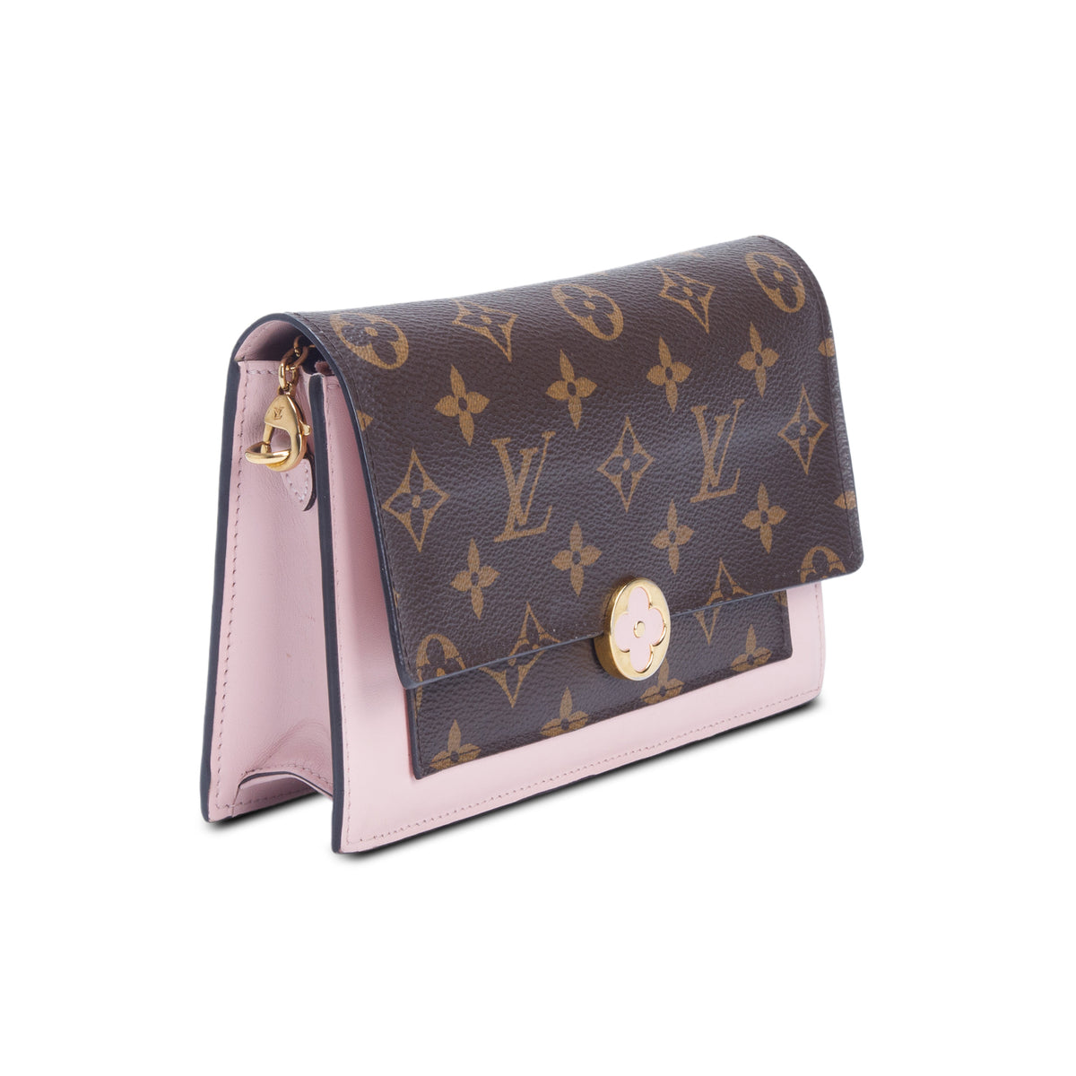 Louis Vuitton Monogram Flore Chain Wallet