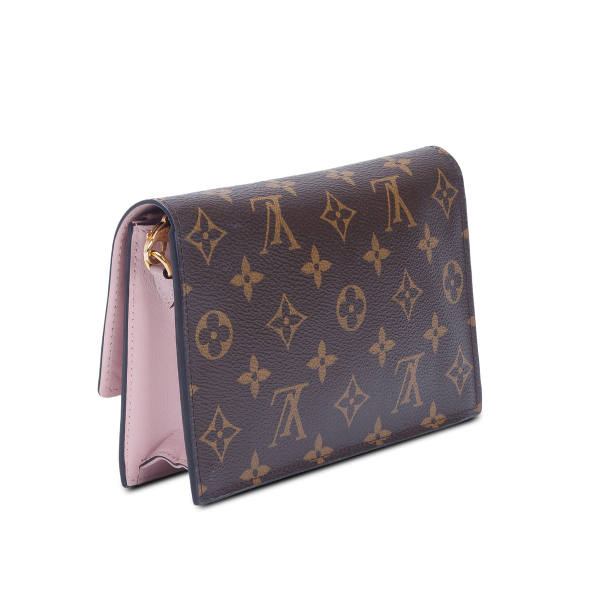 Louis Vuitton Monogram Flore Chain Wallet
