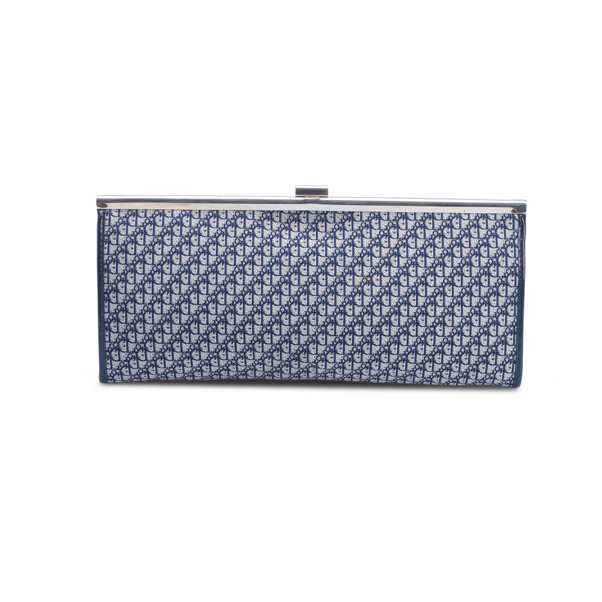 Christian Dior Vintage Monogram Trotter Canvas Clutch