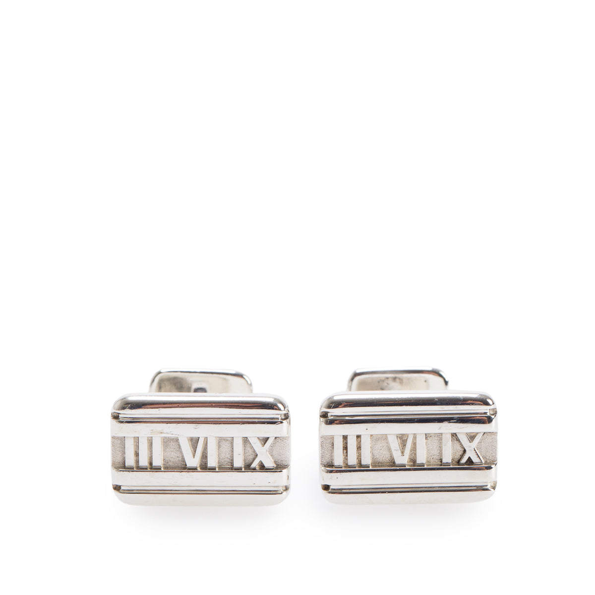 Tiffany & Co. Sterling Silver Atlas Cufflinks