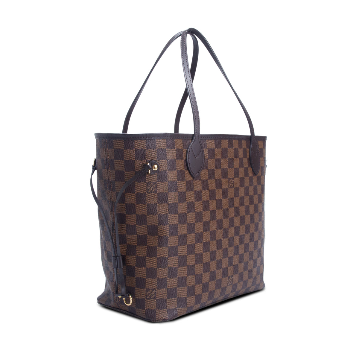 Louis Vuitton Damier Ebene Neverfull MM w/ Pouch