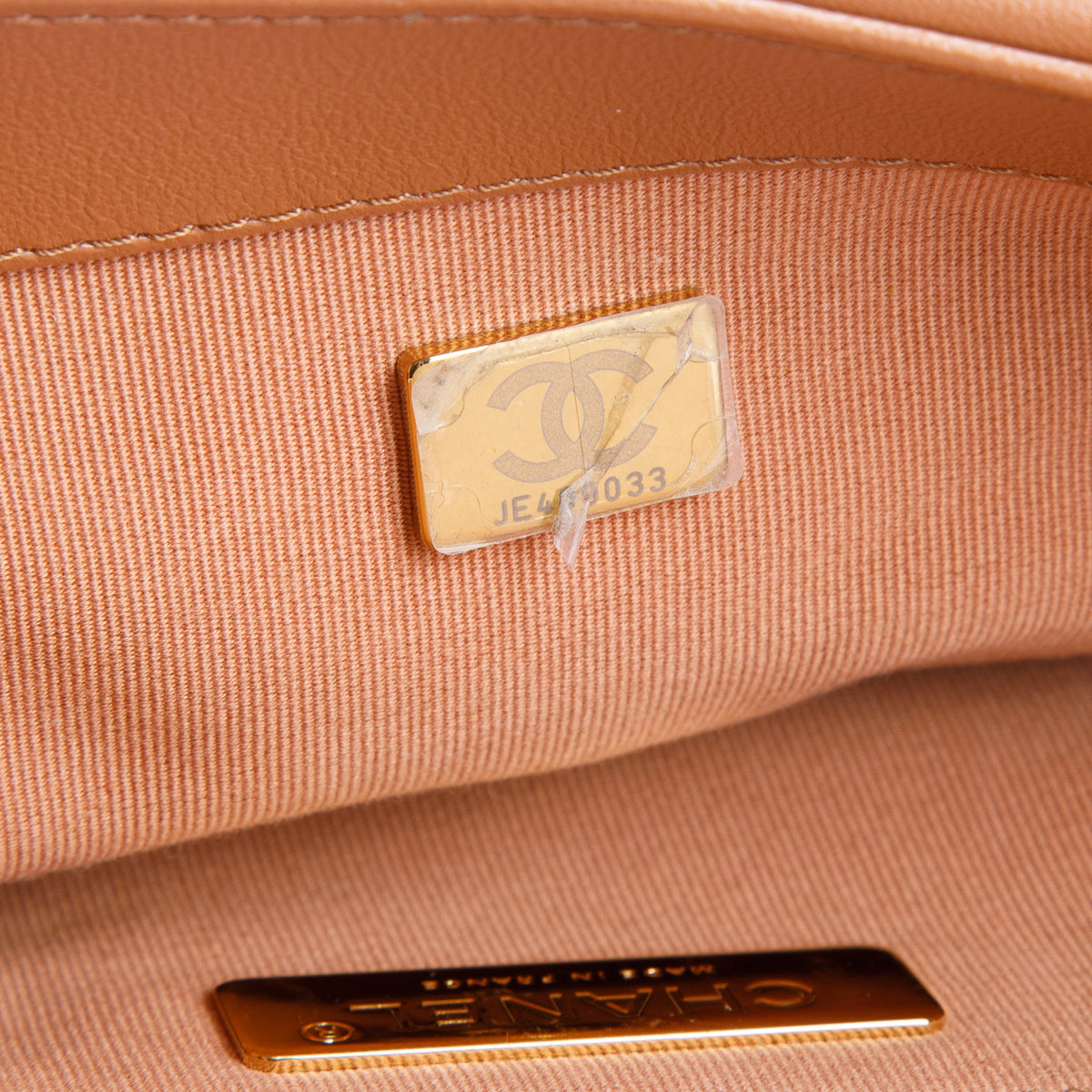 Chanel Brown Quilted Lambskin Medium 19 Flap