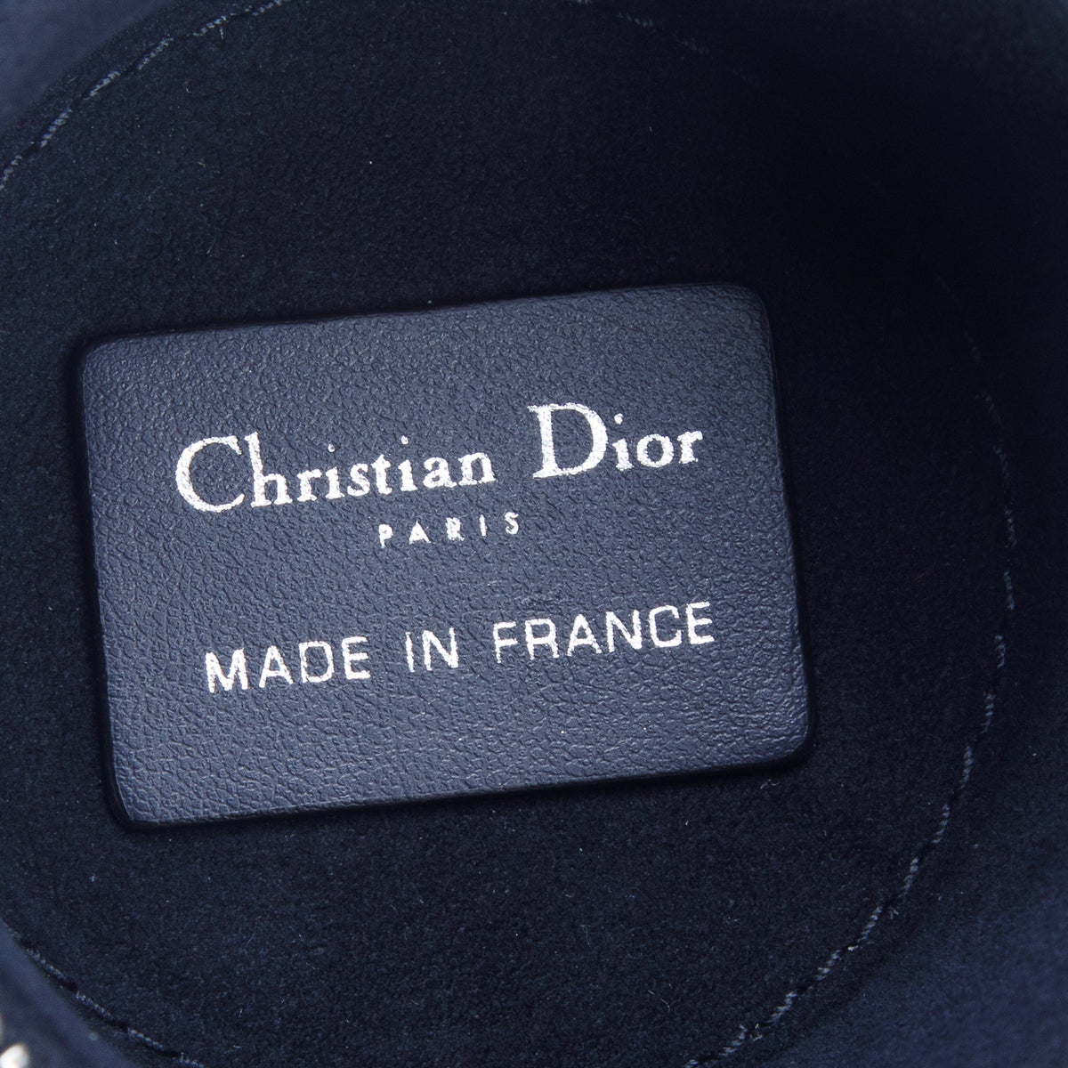 Christian Dior 2024 Blue Oblique Embroidery Fragance Case