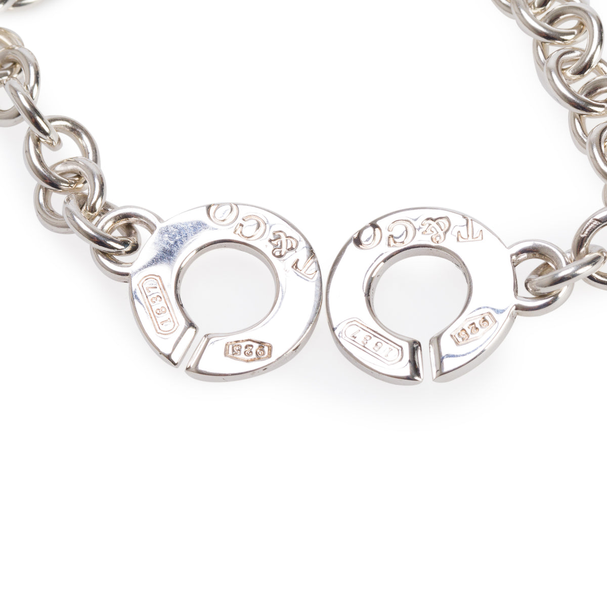 Tiffany & Co. Sterling Silver 1837 Interlocking Circles Bracelet