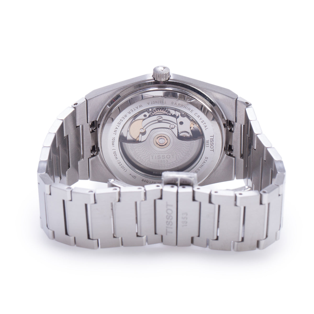 Tissot Stainless Steel PRX 40 MM Powermatic 80 Automatic Watch Light Blue Dial w/ Box
