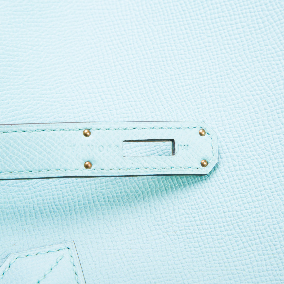 Hermes Bleu Atoll Epsom Birkin 30 w/ Box