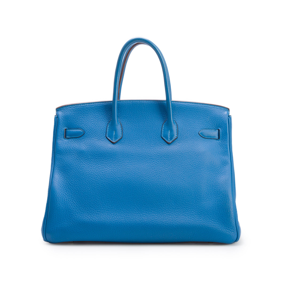 Hermes Bleu Taurillon Clemence Birkin 35