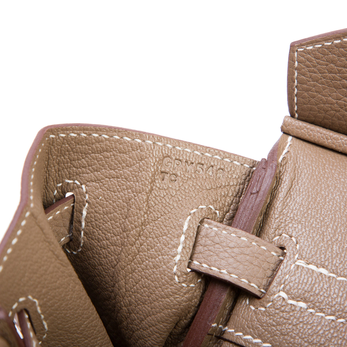 Hermes 2026 Etoupe Togo Birkin 25 w/ Box