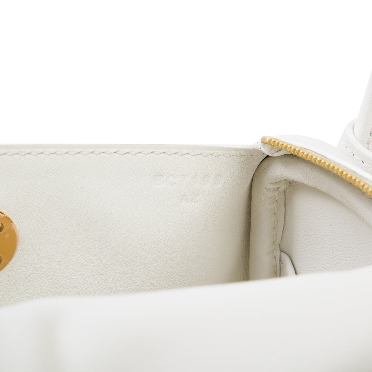 Hermes 2023 Blanc Swift Leather Lindy Mini 20 w/ Box