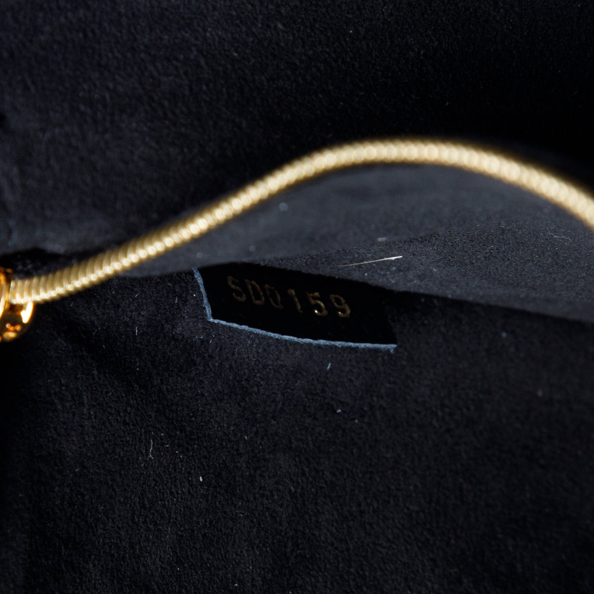 Louis Vuitton Black Monogram Empreinte Leather Vavin PM