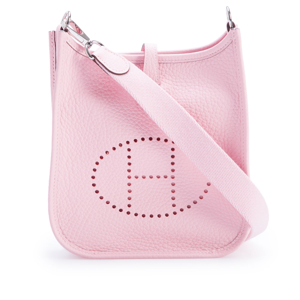 Hermes 2025 Rose Sakura Taurillon Clemence Amazone Evelyne TPM 16