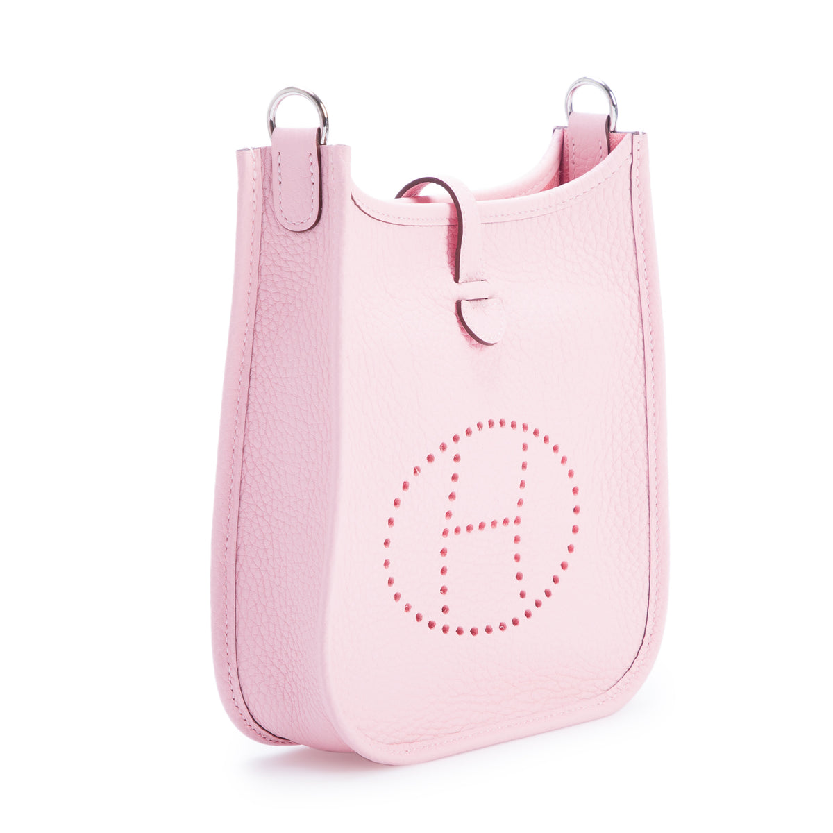 Hermes 2025 Rose Sakura Taurillon Clemence Amazone Evelyne TPM 16