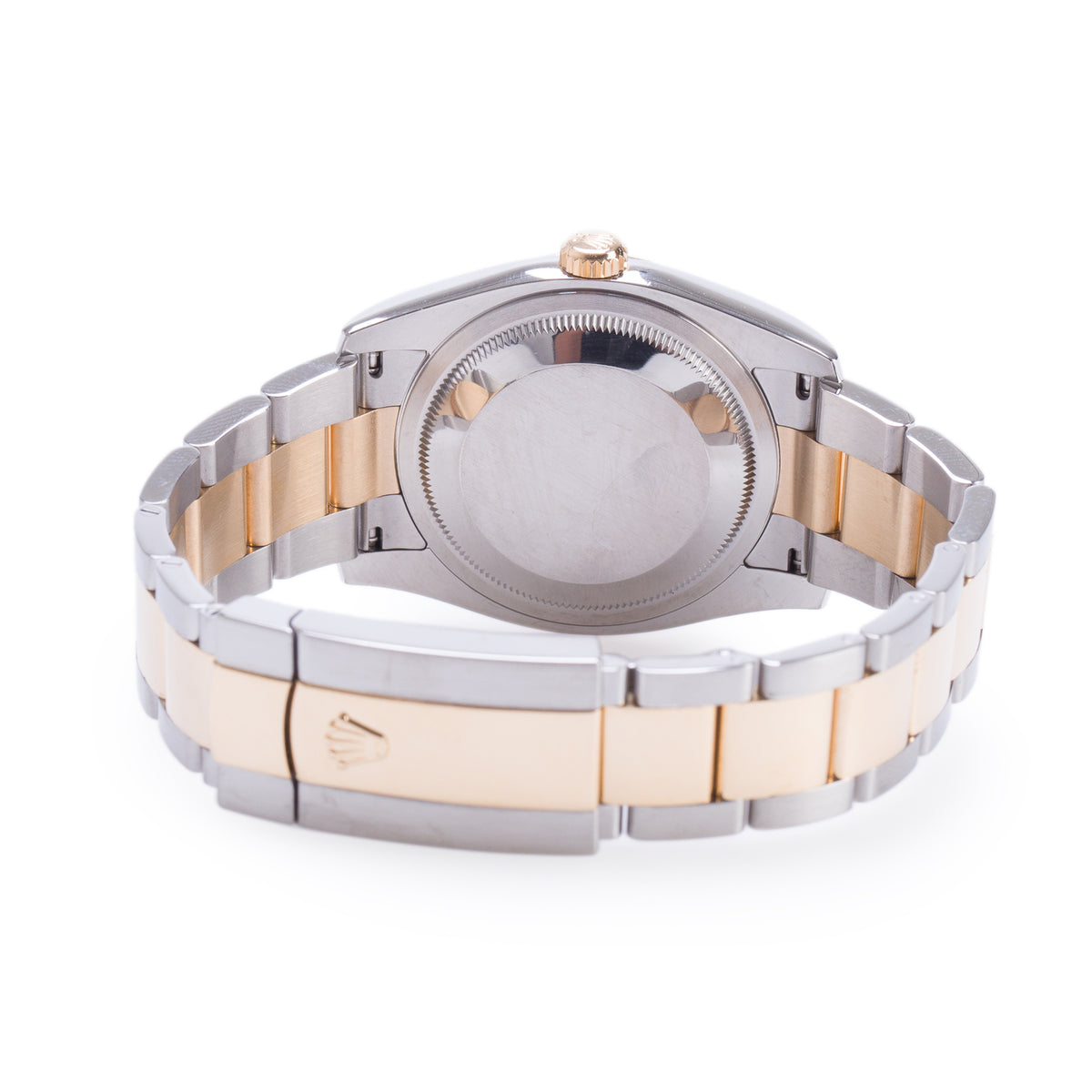 Rolex Stainless Steel & 18k Yellow Gold Datejust 36 MM Automatic Watch Gold Roman Numeral Dial 116233 w/ Box & Papers