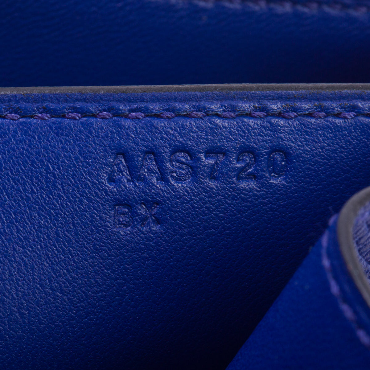 Hermes Bleu Electrique Epsom Leather Mini Constance III 18 w/ Box & Receipt