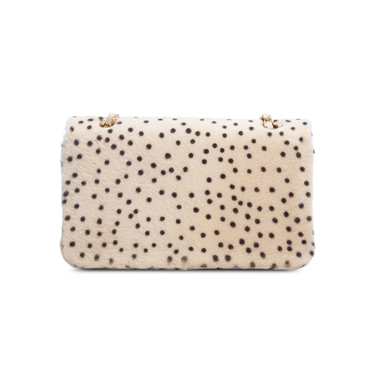 Chanel 2026 Pony Hair Cheetah Printed Creative Fabrics Flap w/ Box