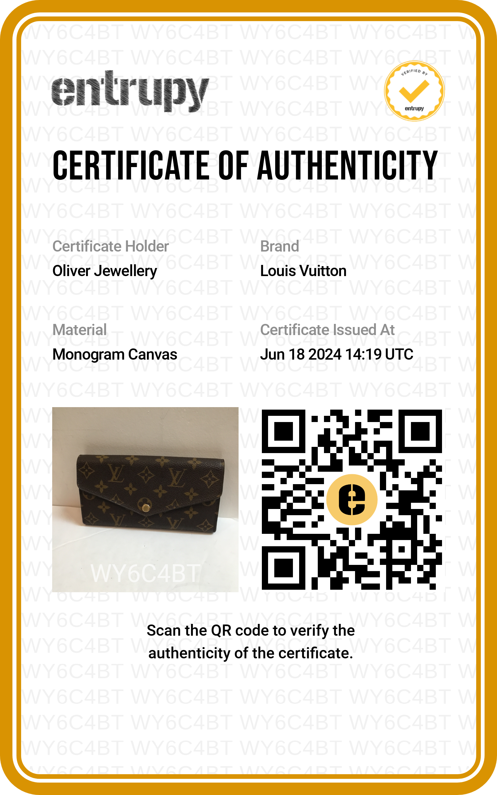 Louis Vuitton 2022 Monogram Canvas Sarah Wallet