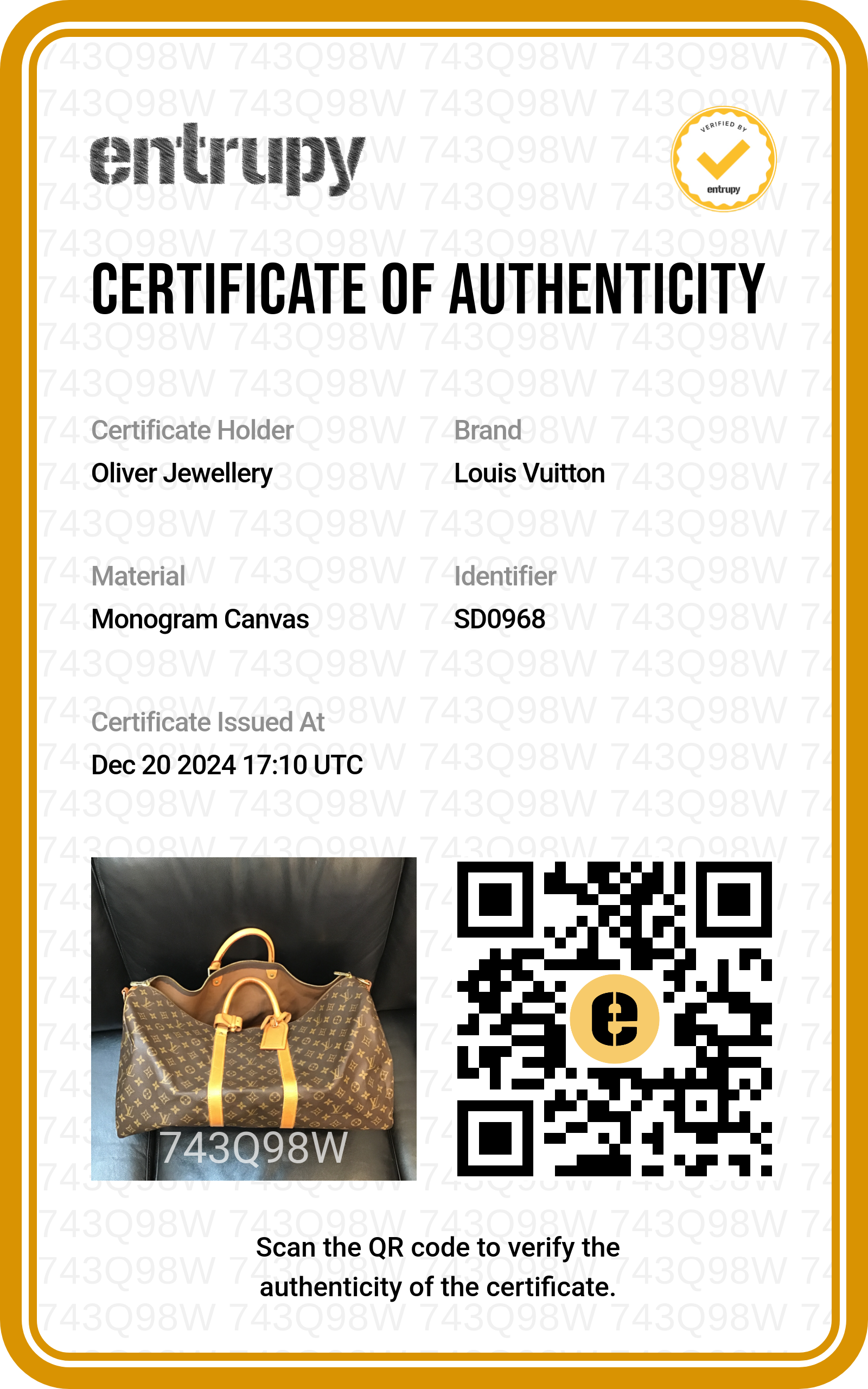 Louis Vuitton Vintage Monogram Keepall 55