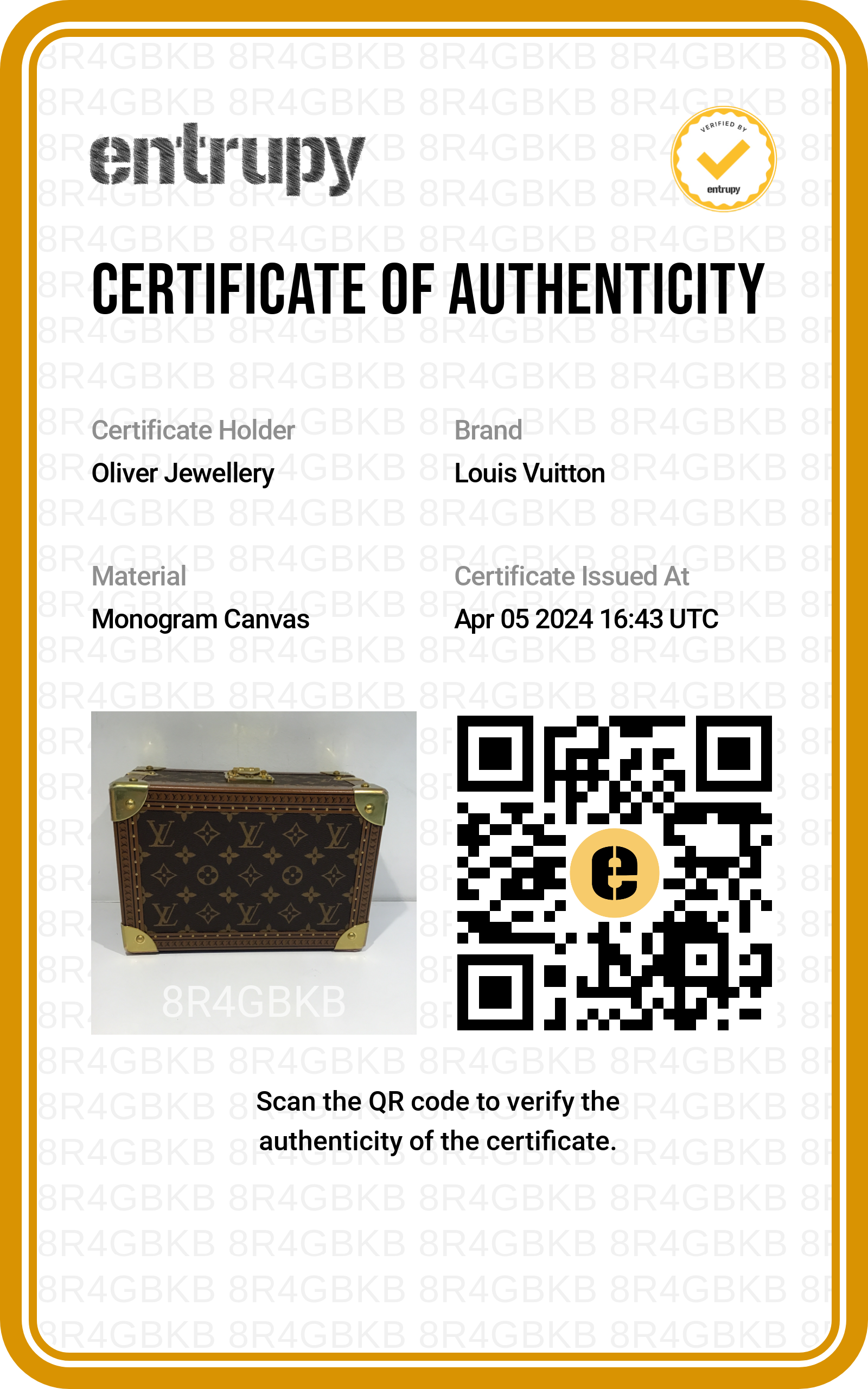 Louis Vuitton 2022 Monogram Coffret Tresor 24 w/ Box