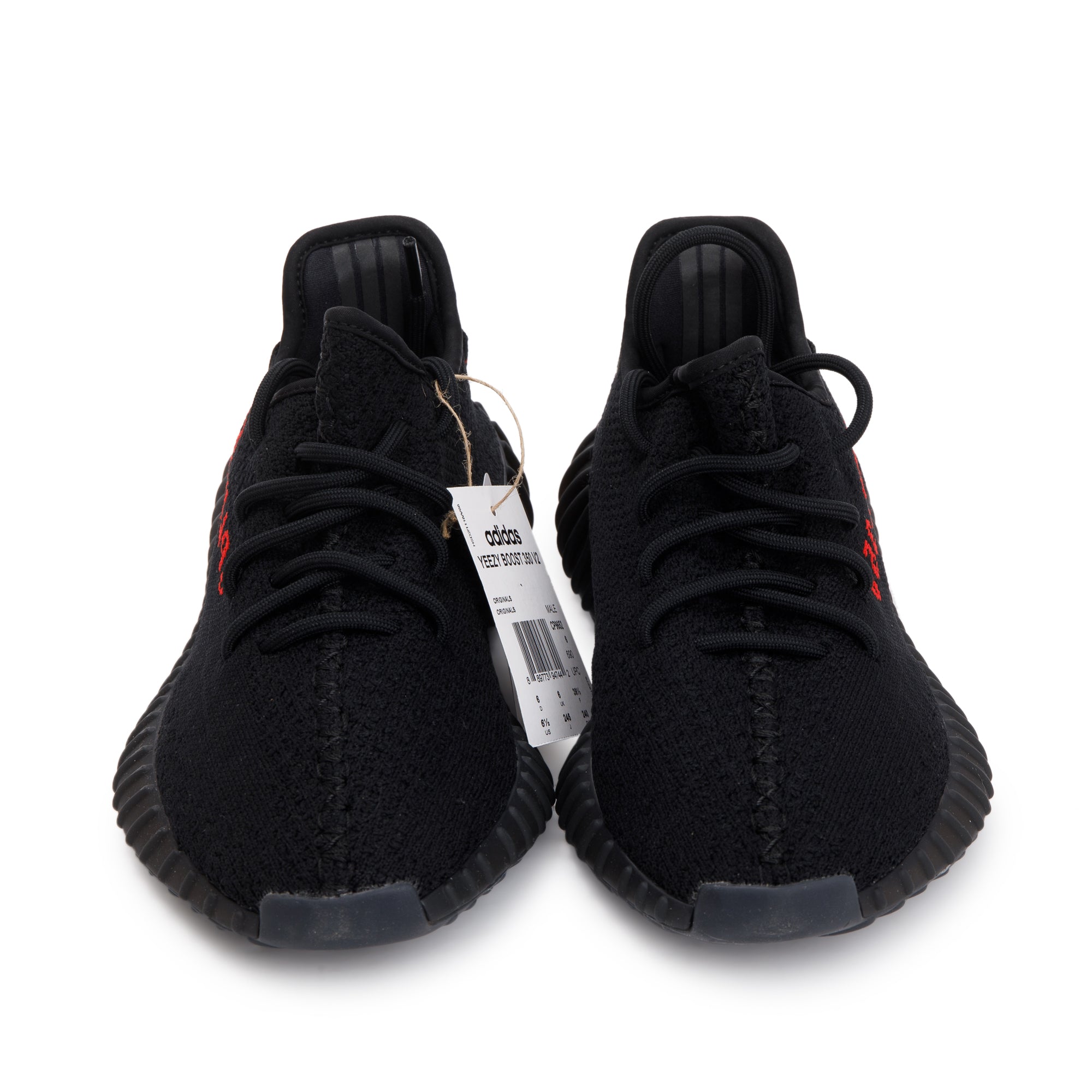 Adidas Yeezy Boost 350 V2 Black Sneakers, Size 6.5 w/ Box – Oliver ...