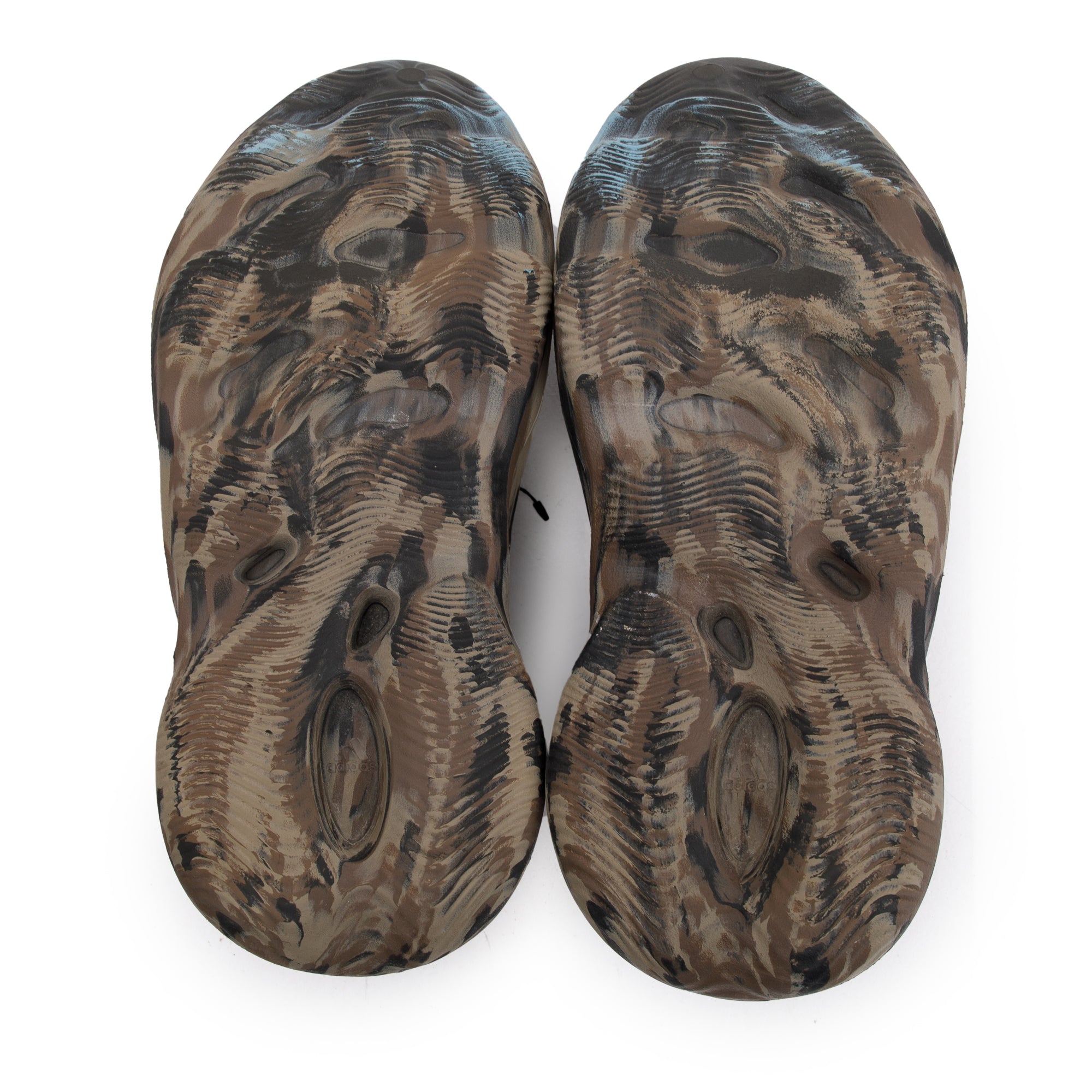 Adidas Yeezy MX Moon Grey Foam RNNR Slip On Sneakers, Size 10