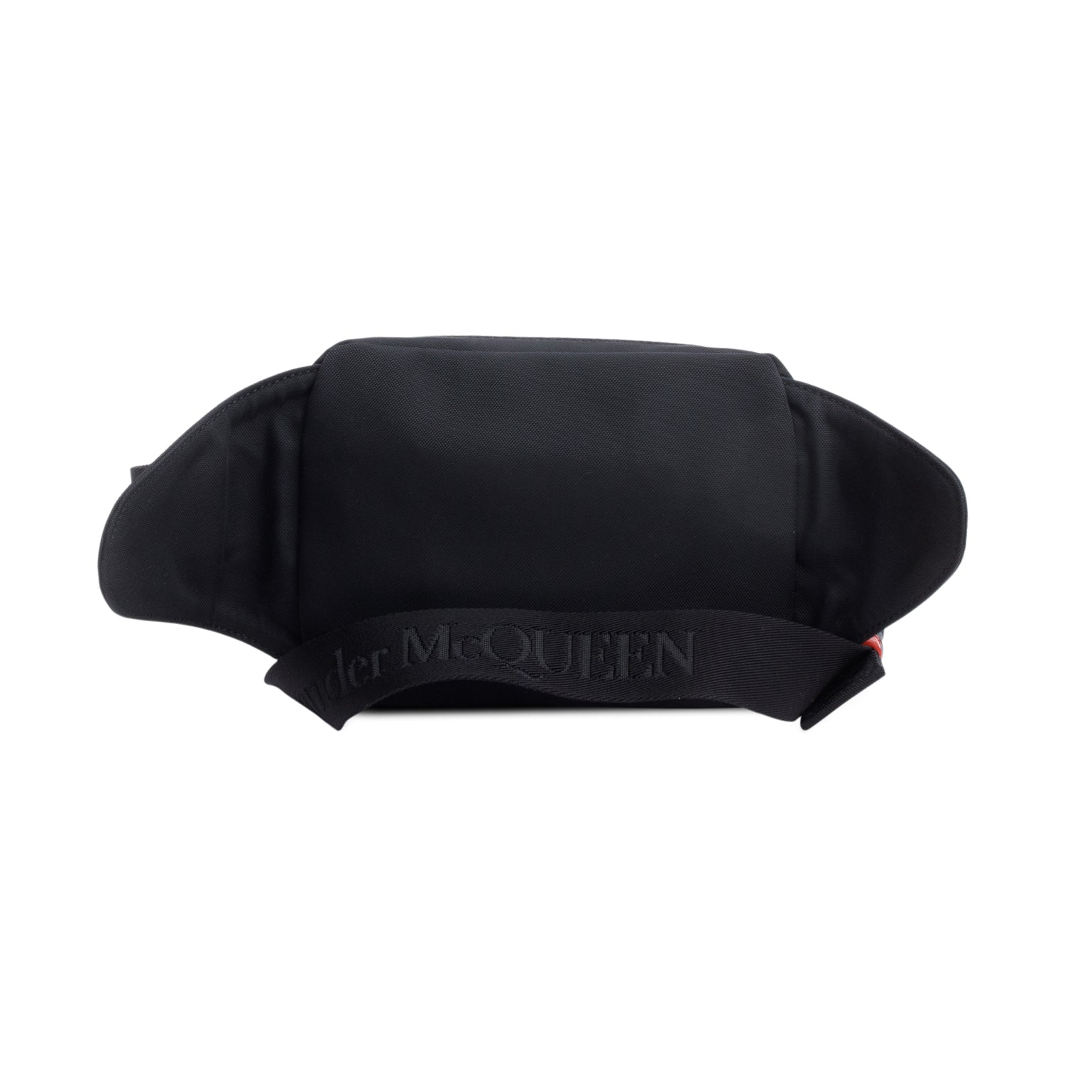 Alexander McQueen Black Nylon Logo Belt Bag