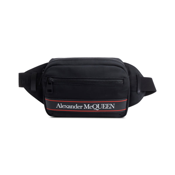 Alexander McQueen Black Nylon Logo Belt Bag – OLIVER'S