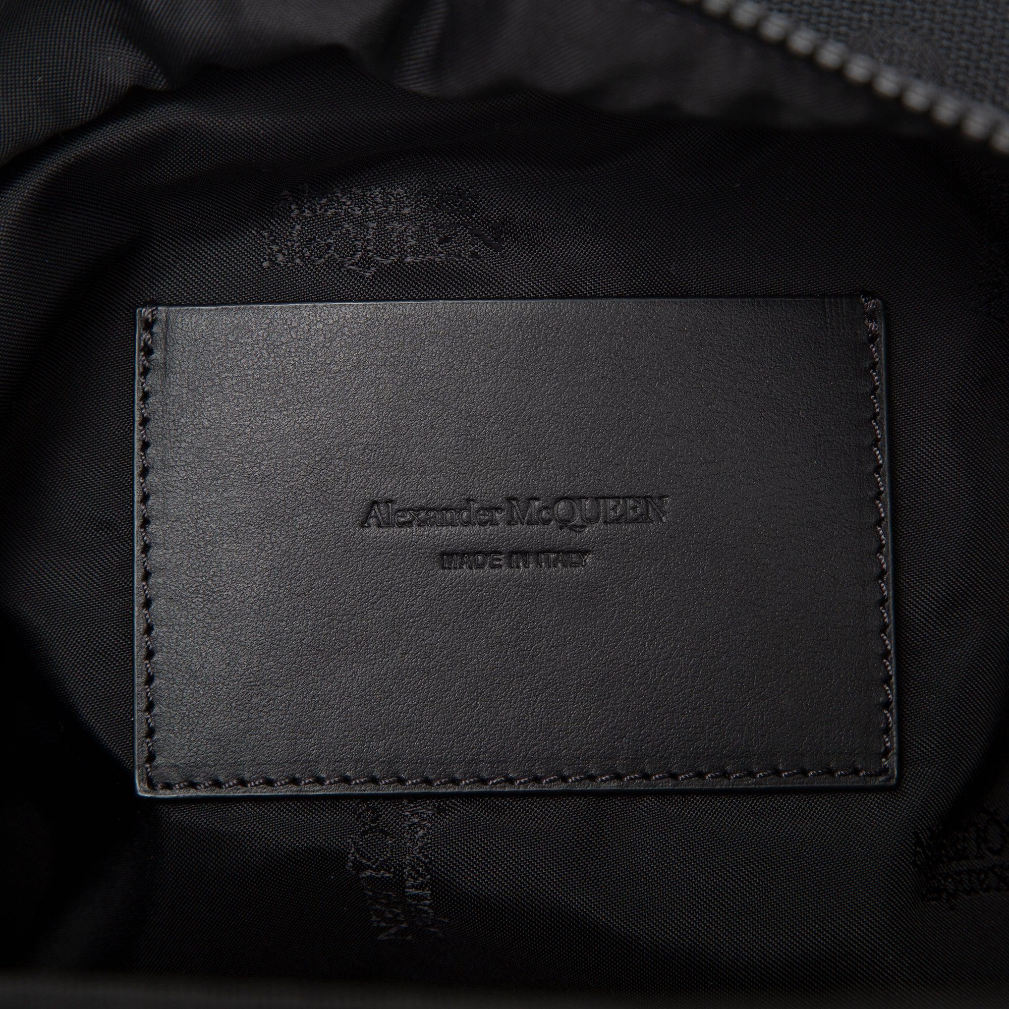 Alexander McQueen Skull Canvas Jacquard Messenger Bag