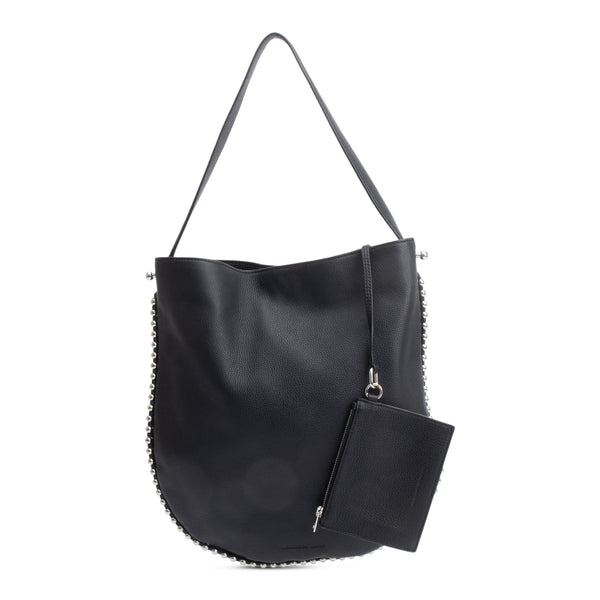 バッグ Alexander wang leather shoulder bag Alexander Wang Small Ricco Leather Shoulder Bag | Black | FARFETCH CA