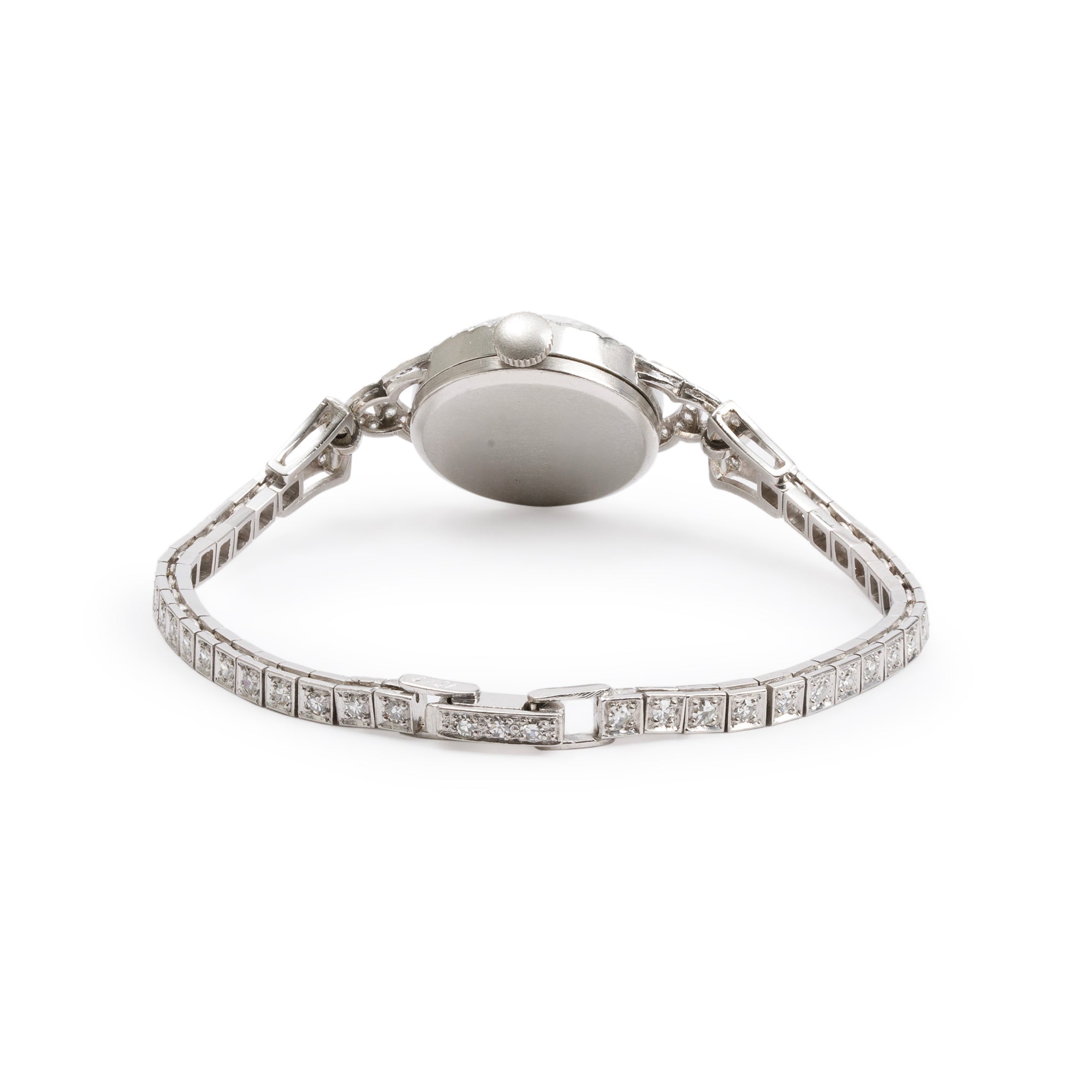 Antique Birks Platinum & Diamond Watch