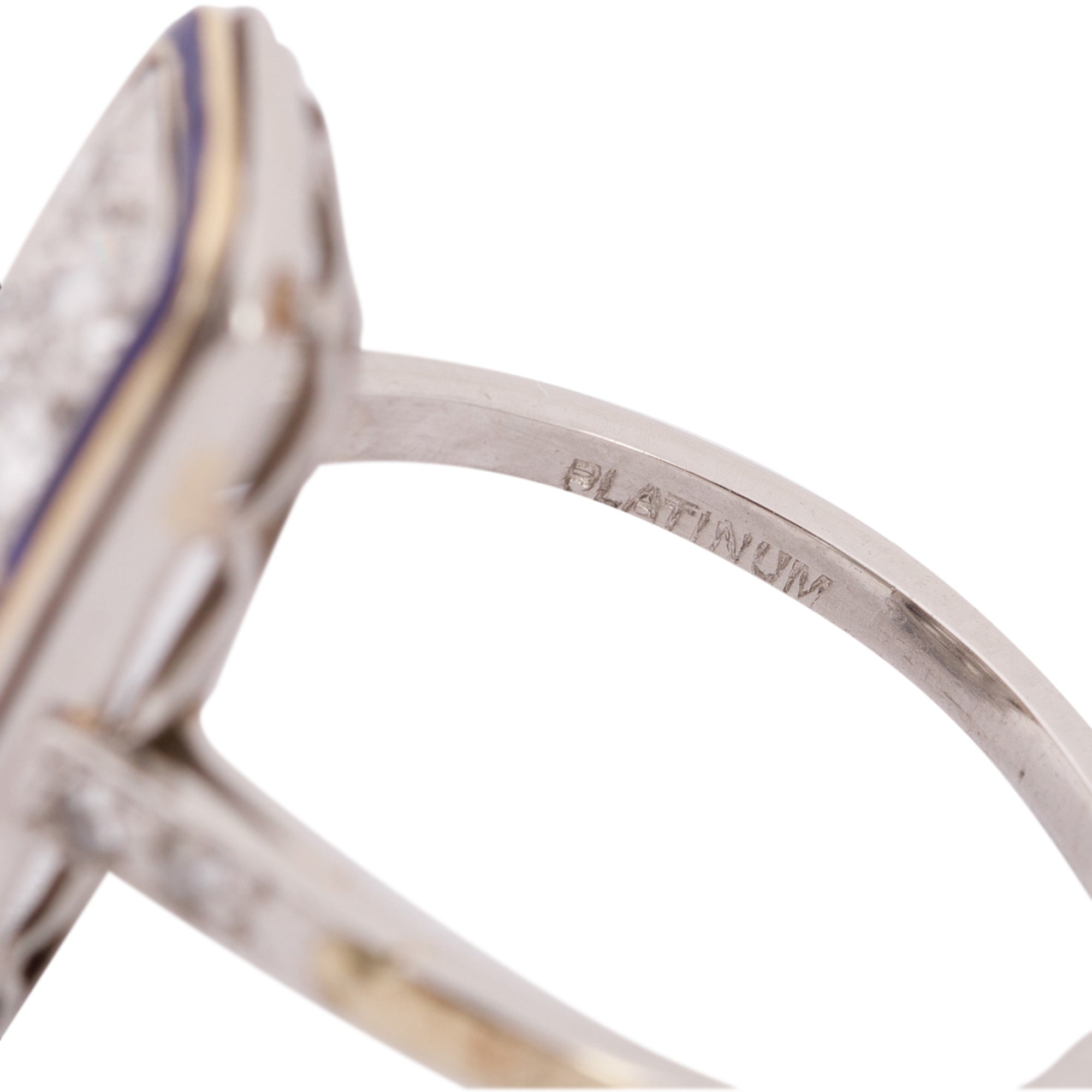 Antique Platinum Diamond Ring