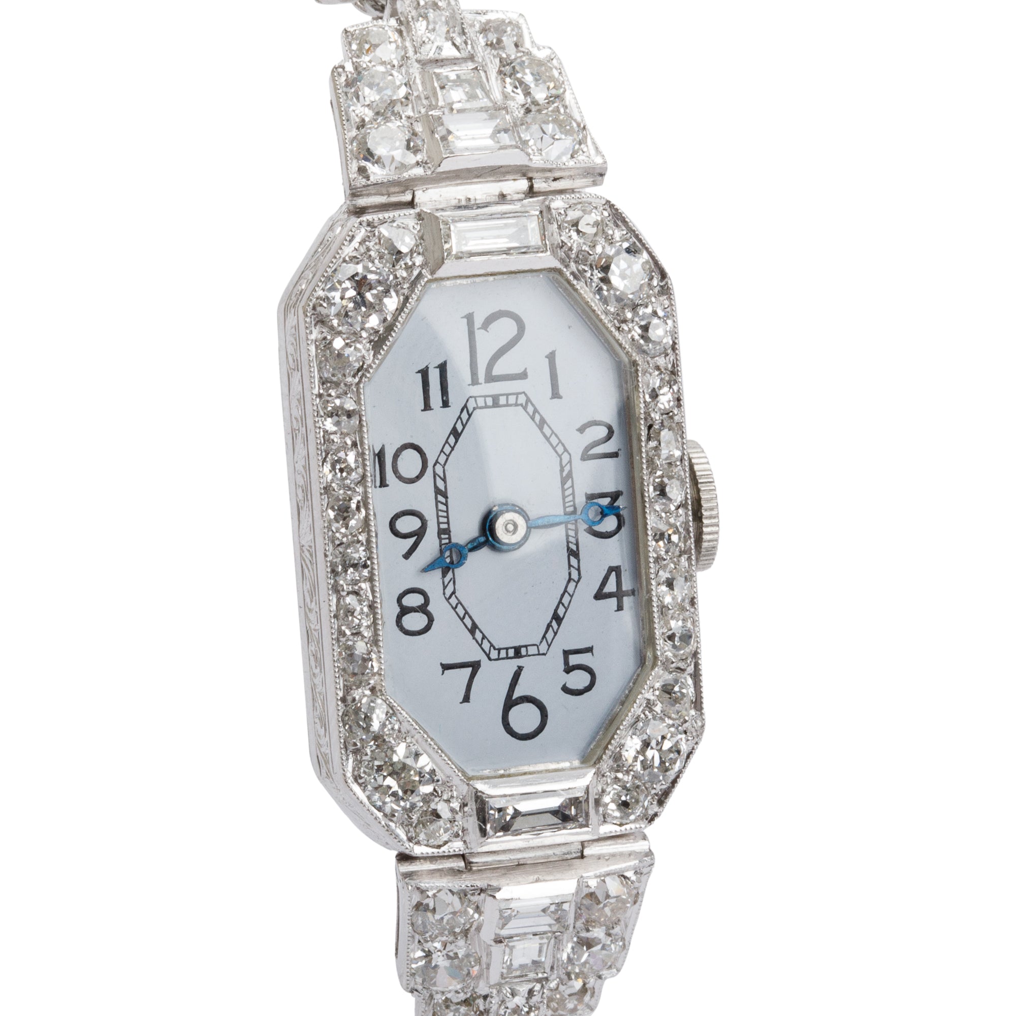 Antique Platinum & Diamond Watch