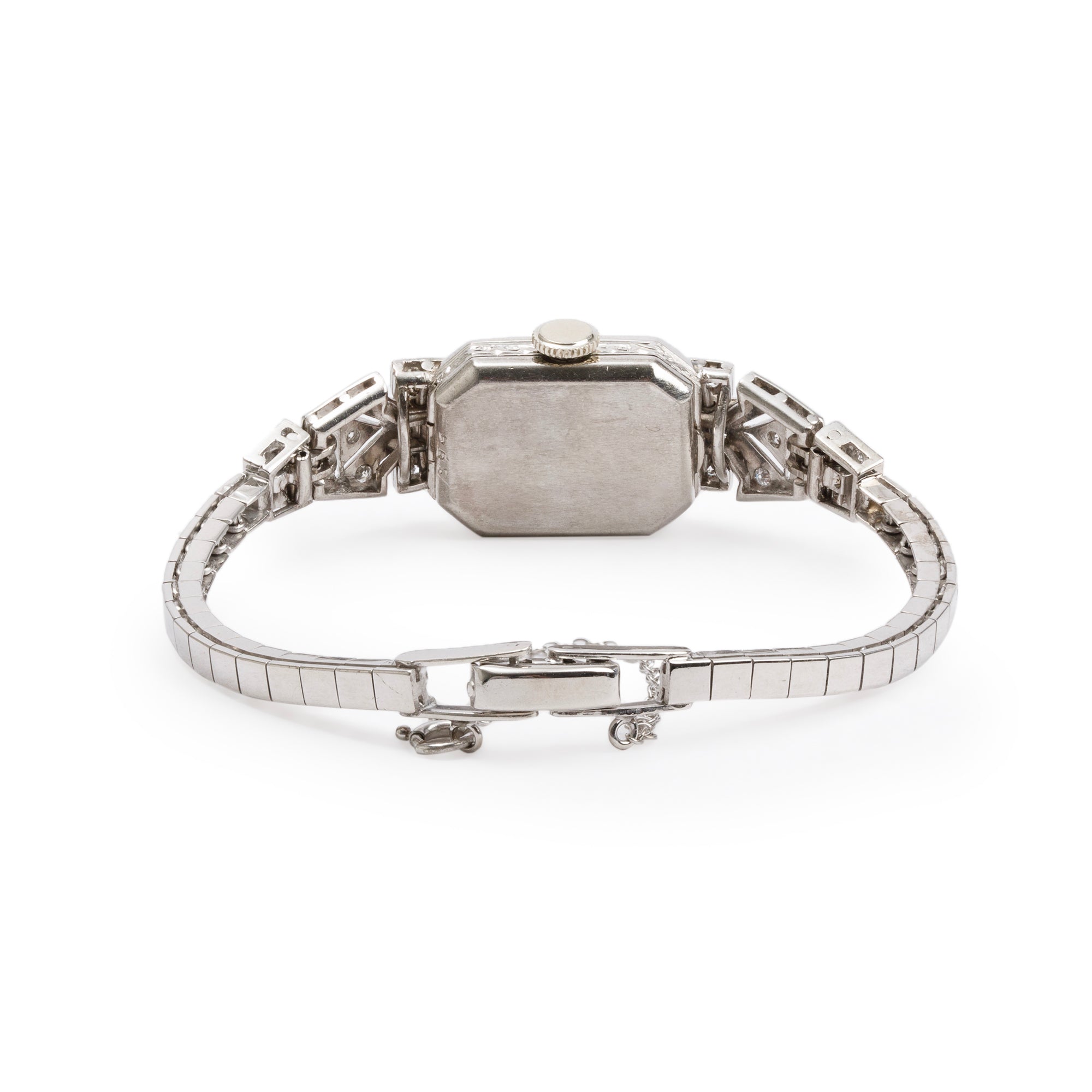 Antique Platinum & Diamond Watch