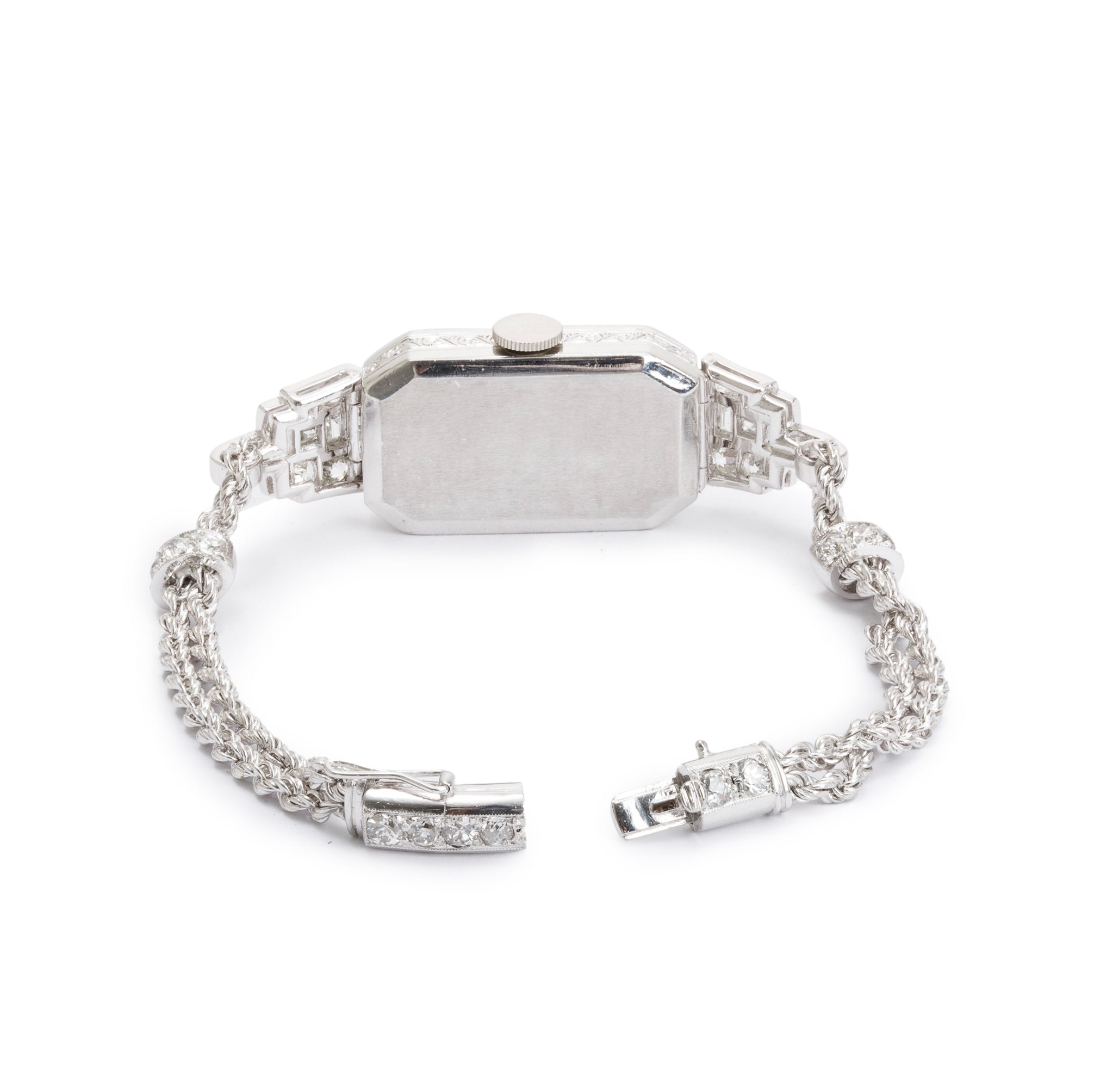 Antique Platinum & Diamond Watch