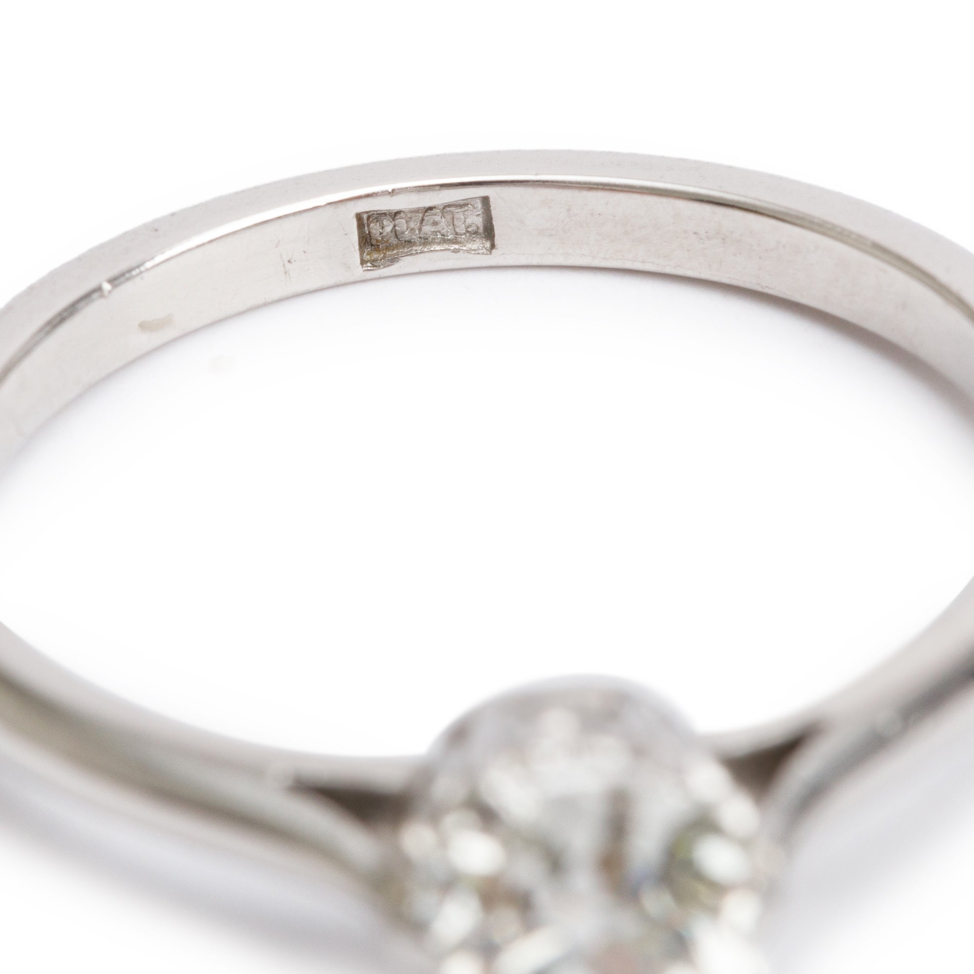 Antique Platinum Solitaire 1.05 ct. Diamond Engagement Ring, Size 8.25