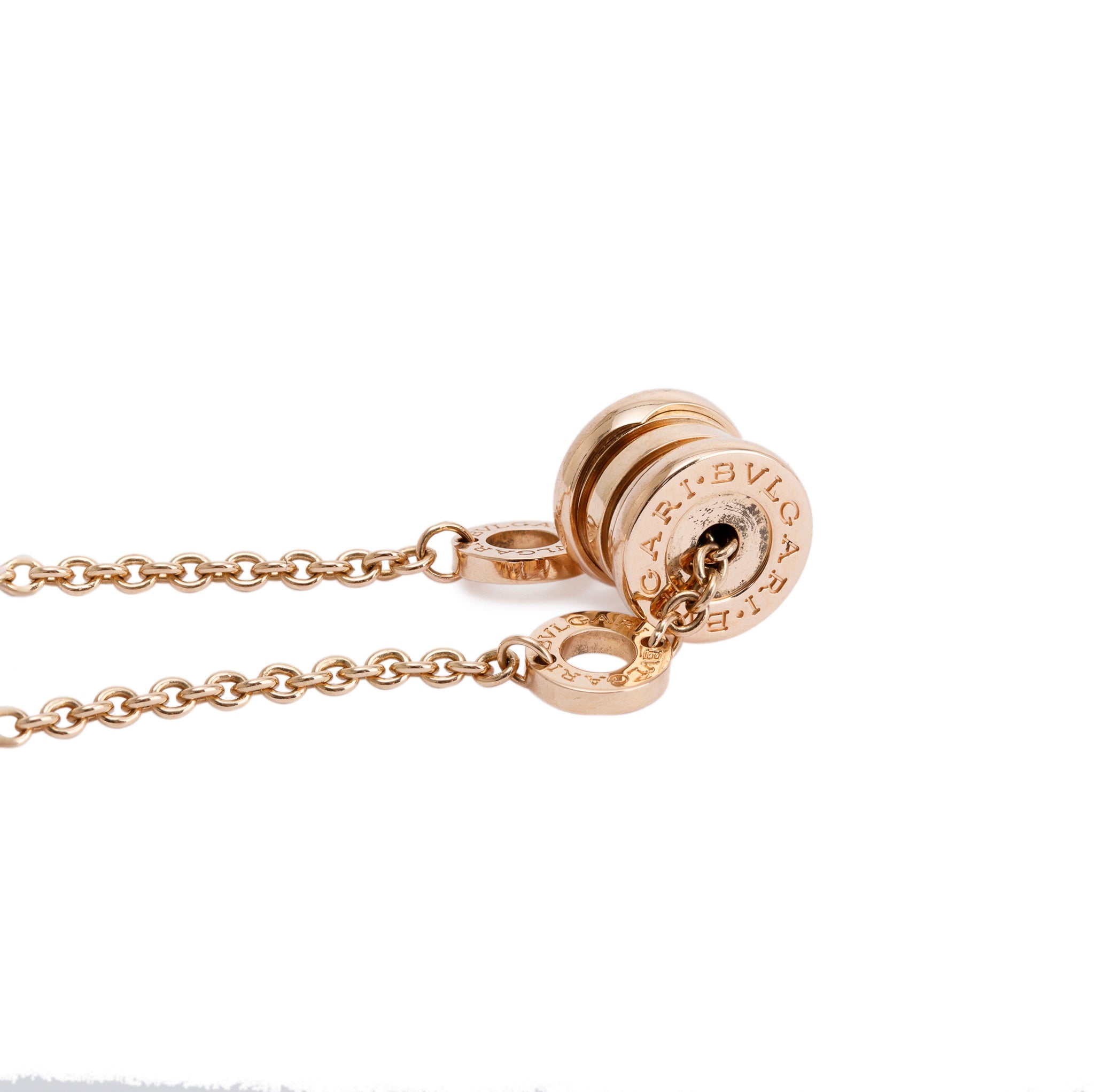 BVLGARI 18k Rose Gold B.Zero1 Bracelet