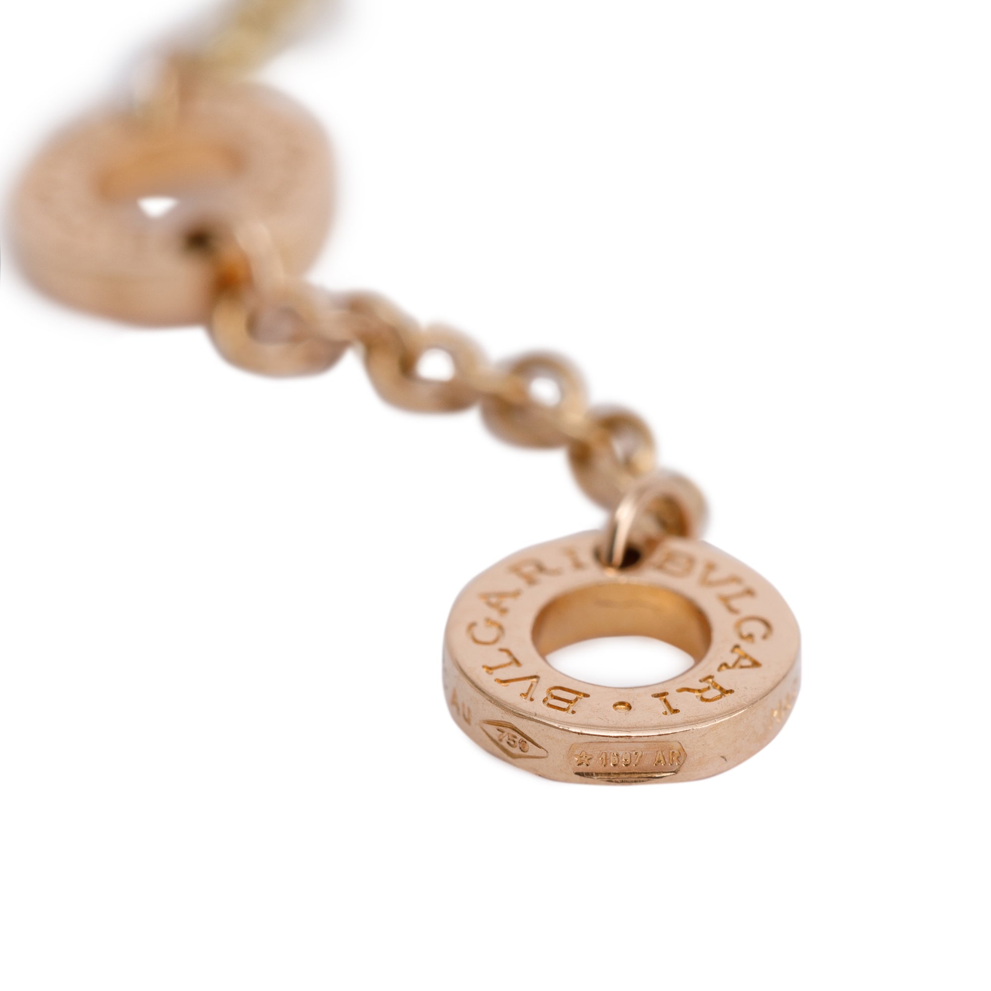 BVLGARI 18k Rose Gold B.Zero1 Bracelet