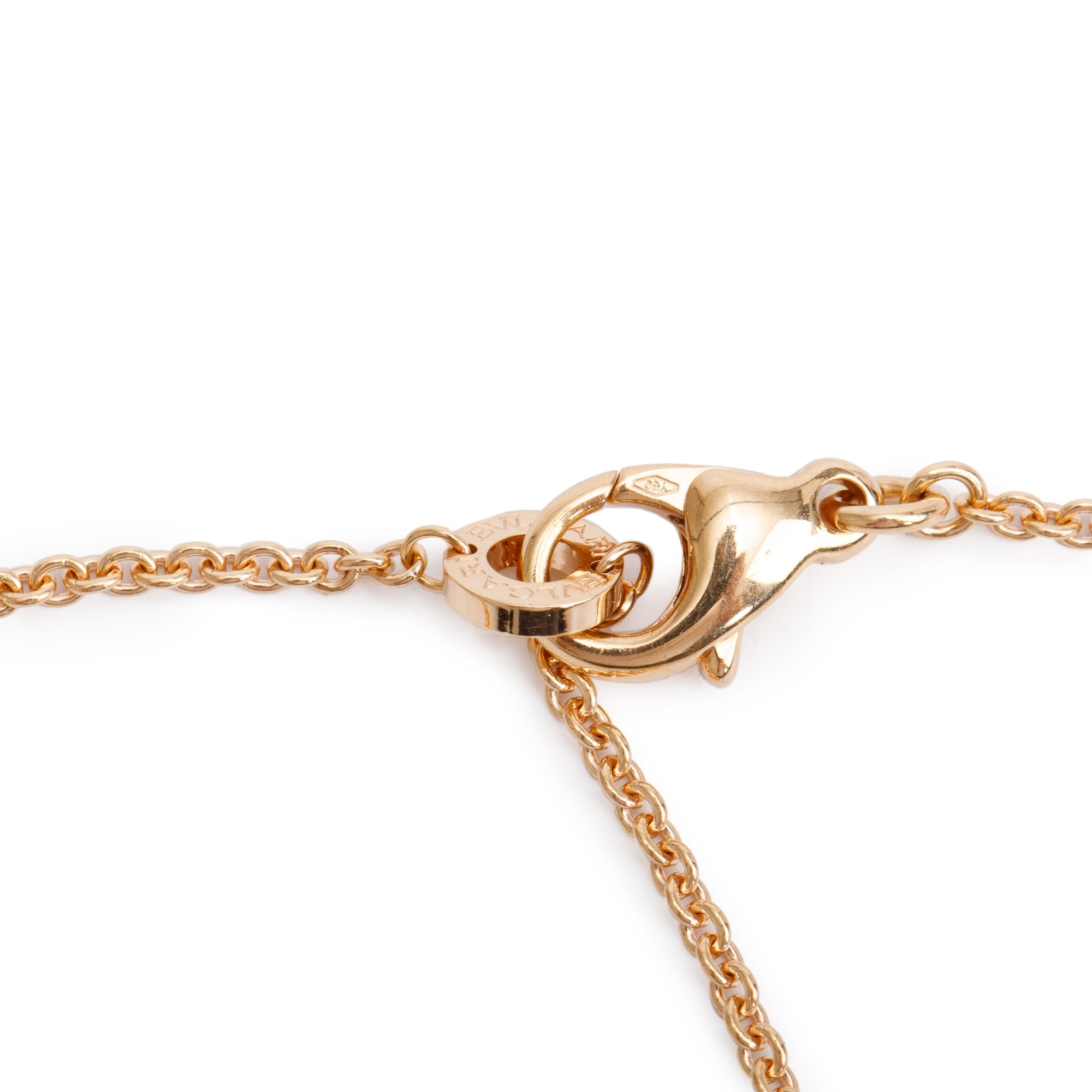 BVLGARI 18k Rose Gold Chain Necklace