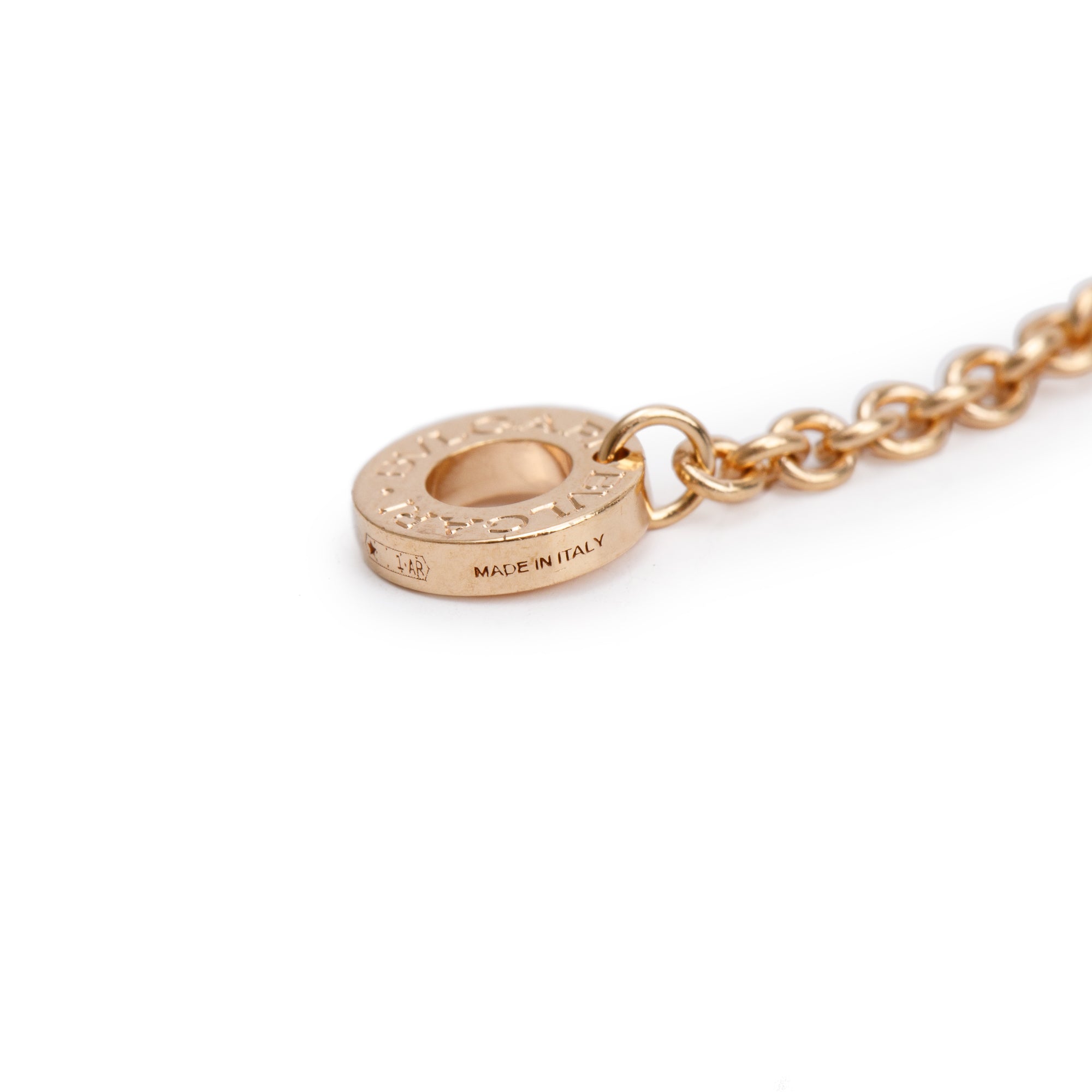 BVLGARI 18k Rose Gold Chain Necklace