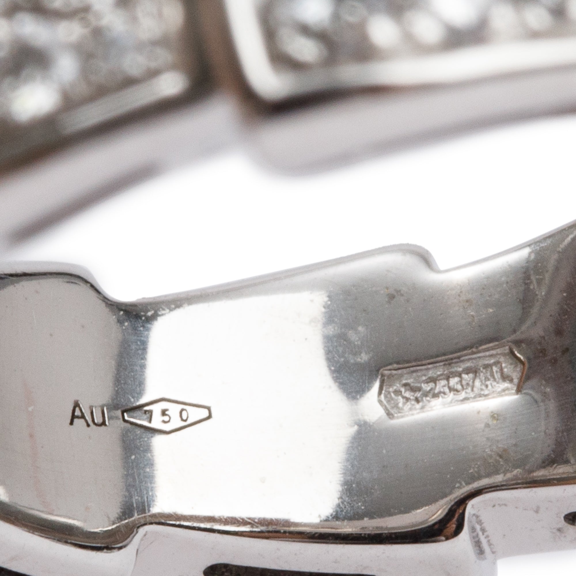 BVLGARI 18k White Gold Pave Diamond Serpenti Viper Ring, Size 49 4.75 w/ Box & Certificate