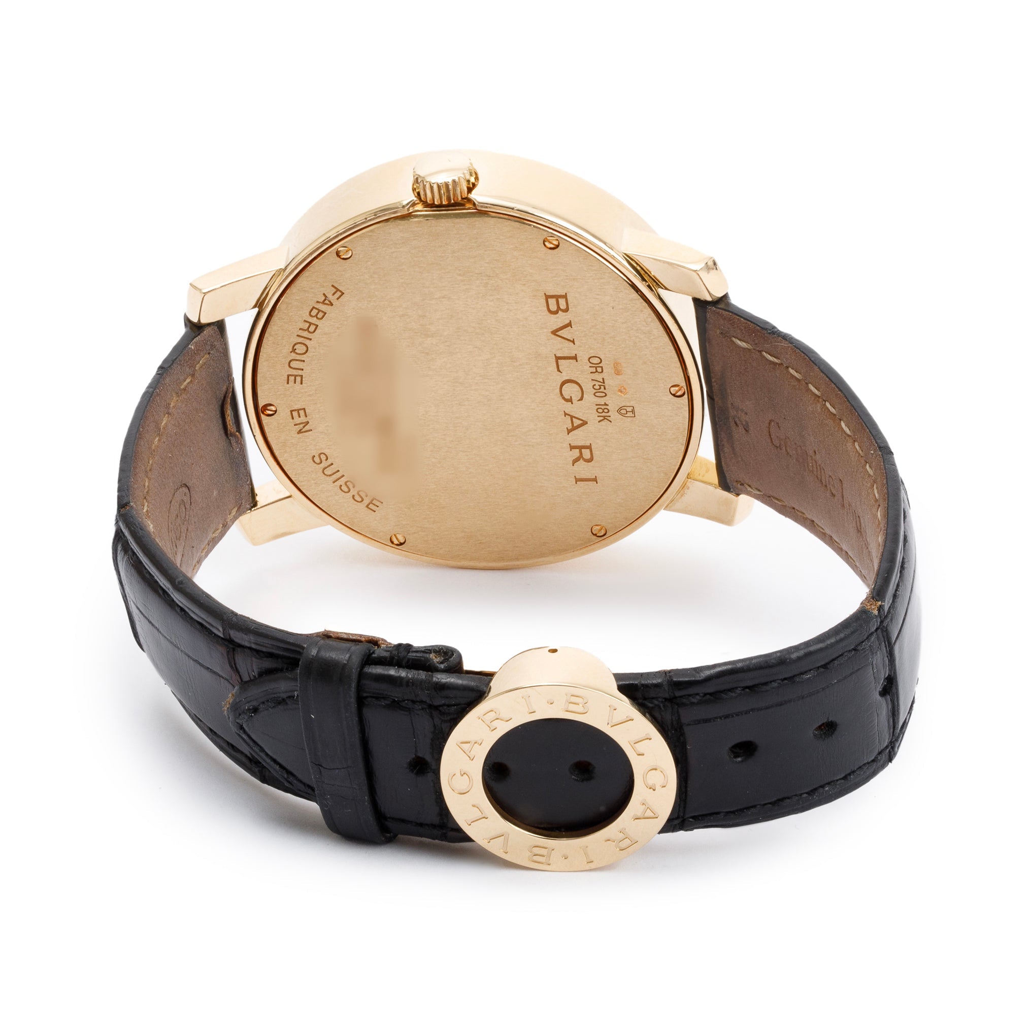 BVLGARI 18k Yellow Gold 42 MM Automatic Watch